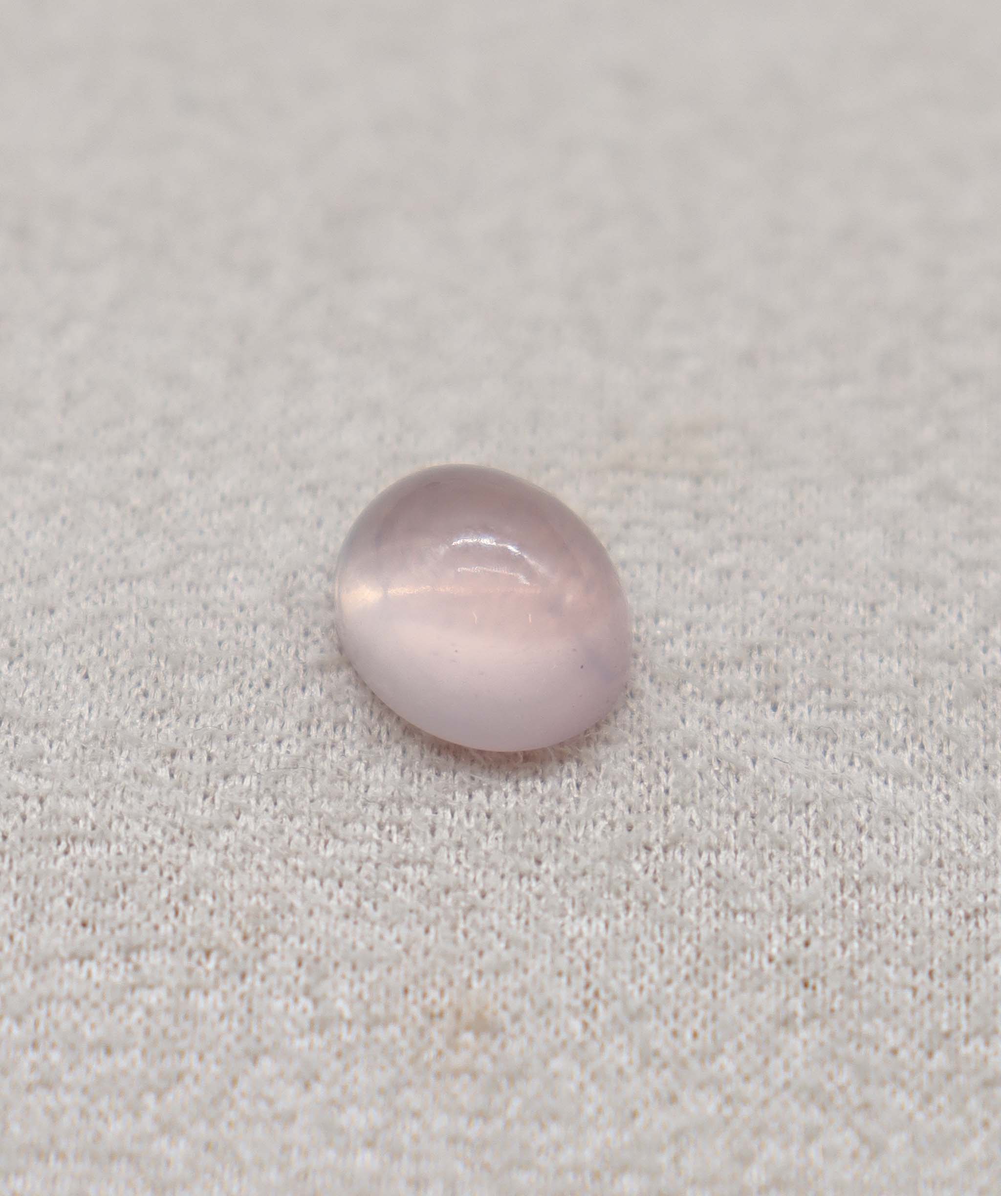 Luxury Promise 4.14ct Rose Quartz Cabochon Oval DXBCS2454
