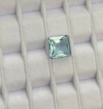 Luxury Promise 4.30ct Aquamarine Princess cut DXBCS2756