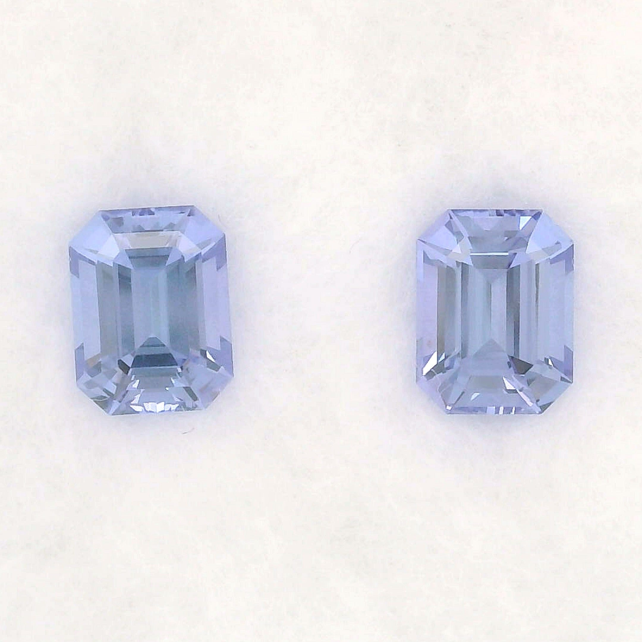 4.36ct Tanzania Tanzanite pair D01334
