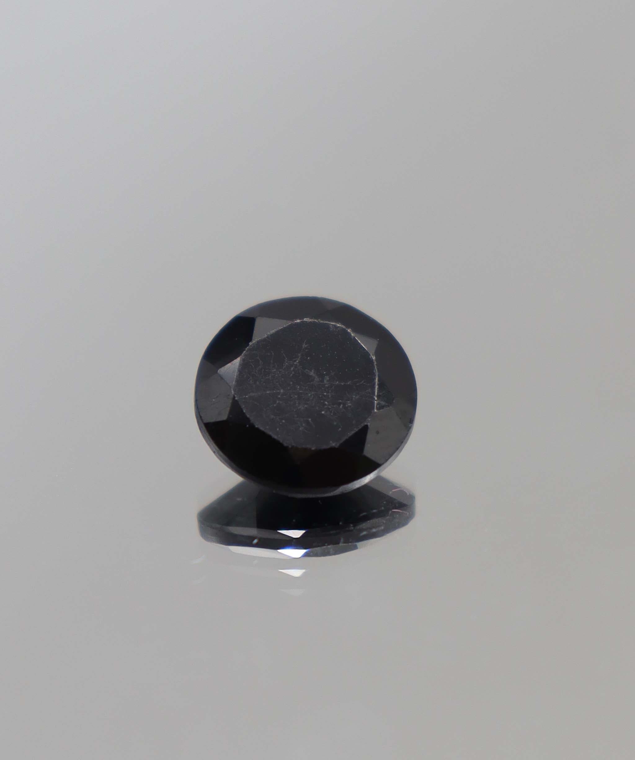 Luxury Promise 4.53ct Black Spinel Round DXBCS2359