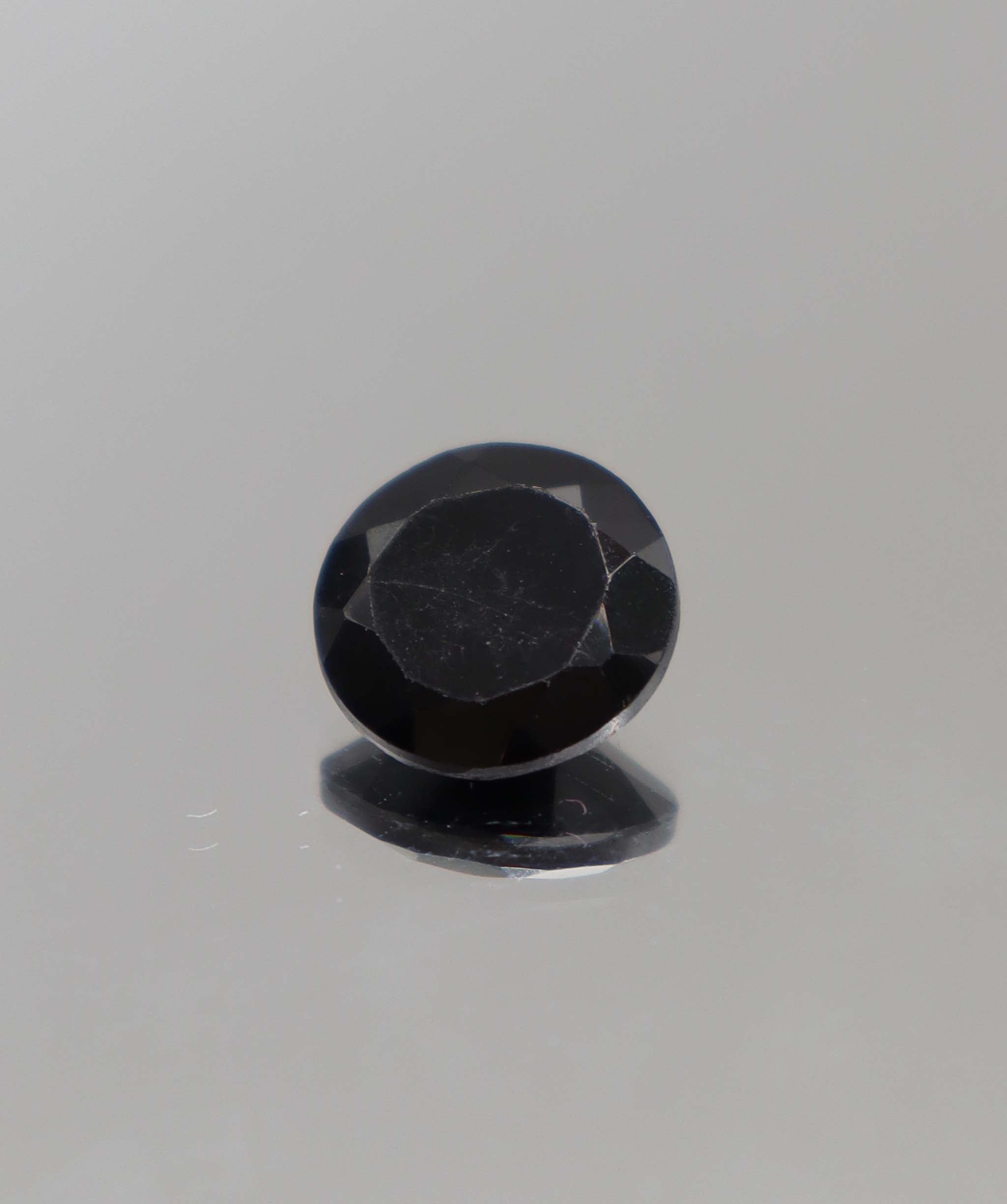 Luxury Promise 4.53ct Black Spinel Round DXBCS2359