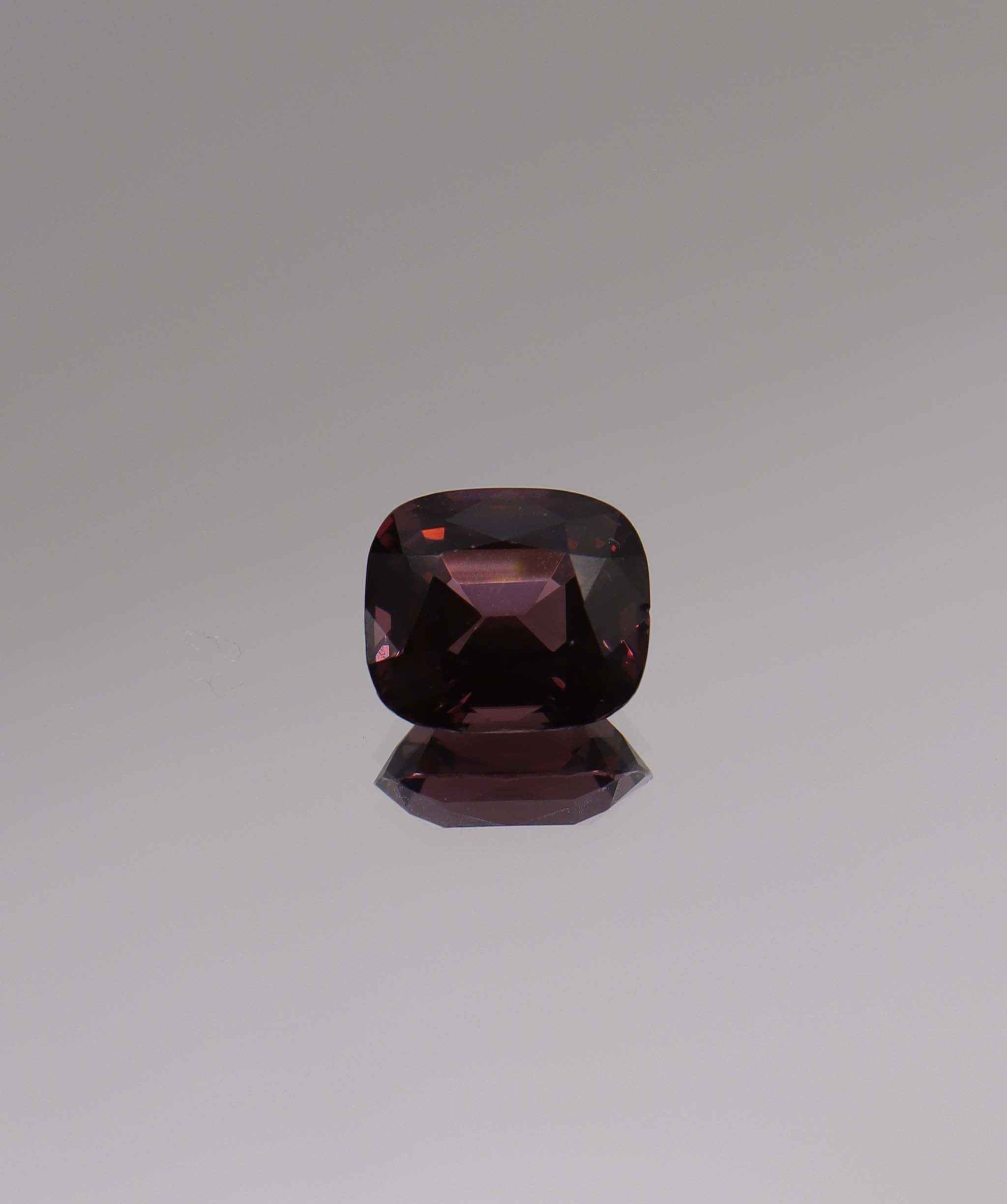 Luxury Promise 4.66ct Mulberry Love Spinel Cushion ** DXBCS1627