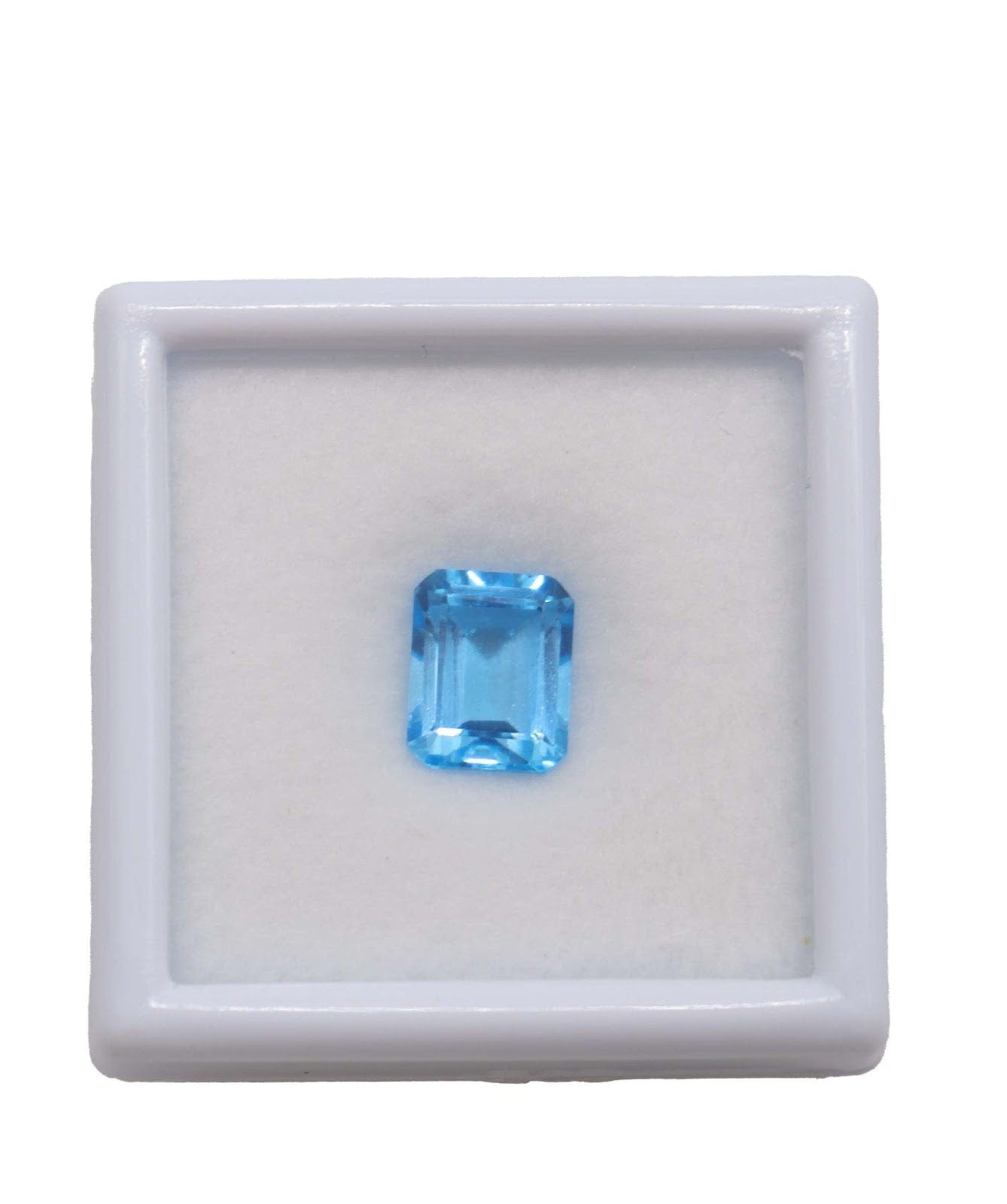 Luxury Promise 4.72CT  NATURAL BLUE TOPAZ  MS 8951-7