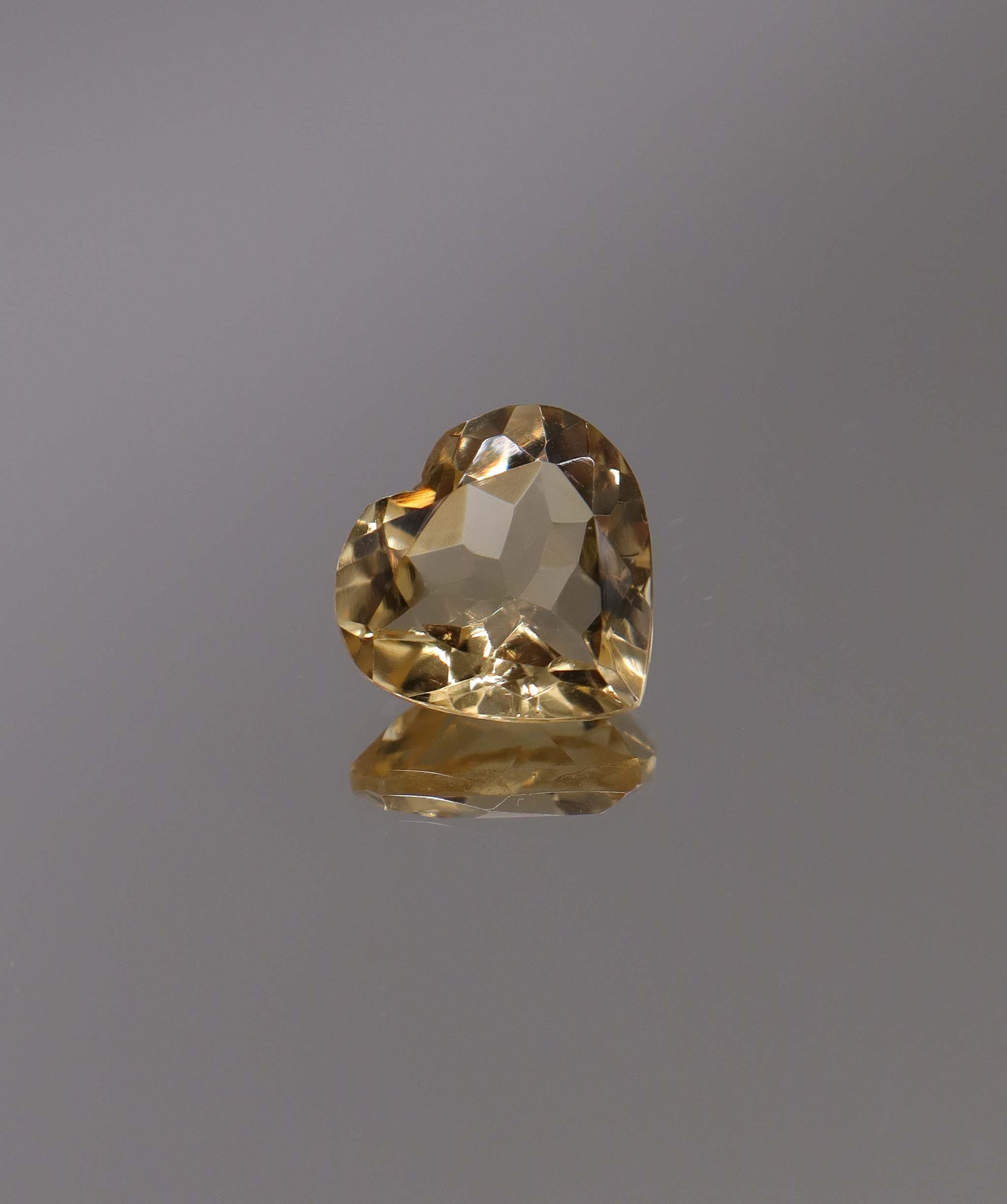 Luxury Promise 4.77ct Citrine Heart  DXBCS1275