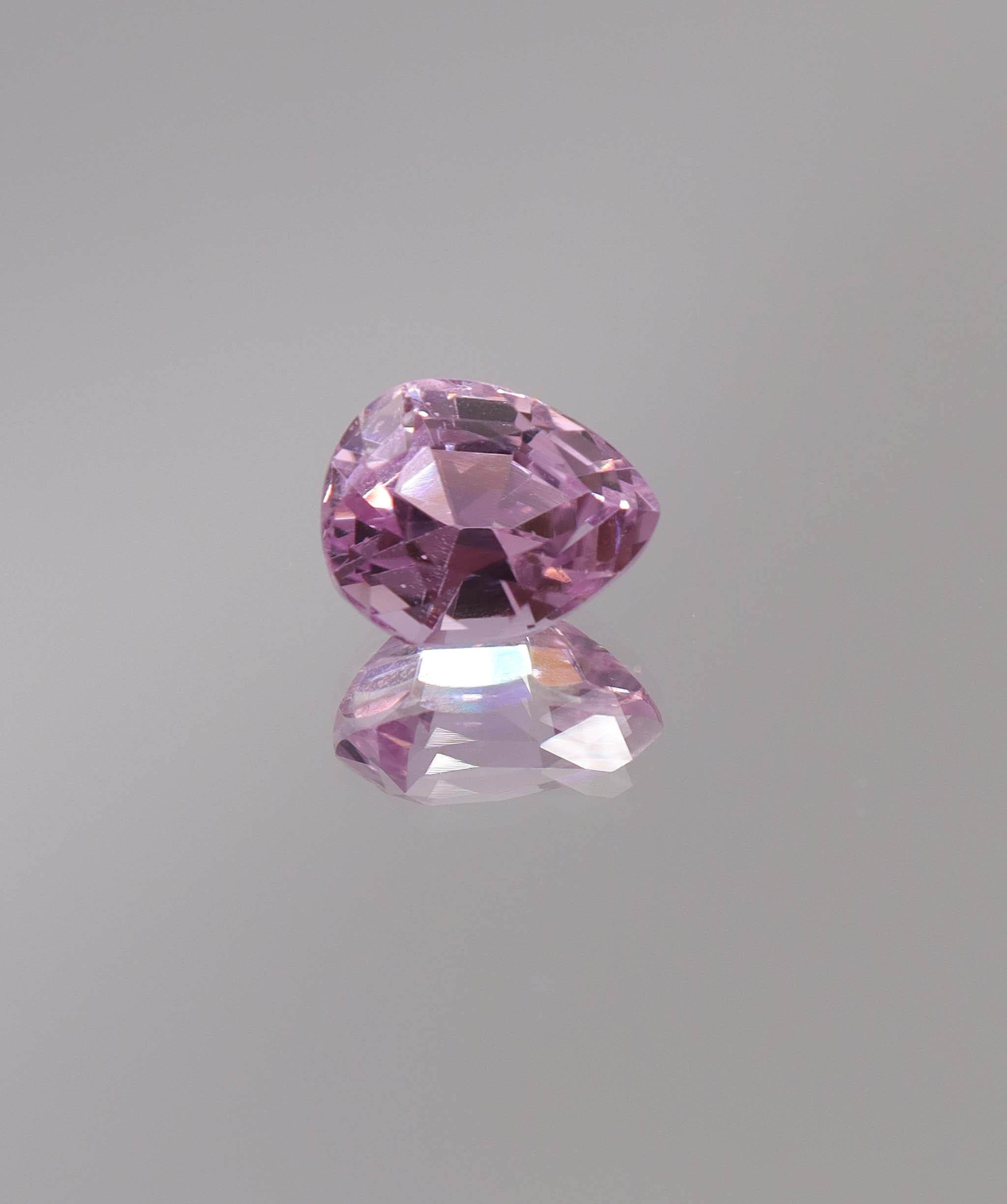 Luxury Promise 4.79ct Kunzite Long Pear single DXBCS1249
