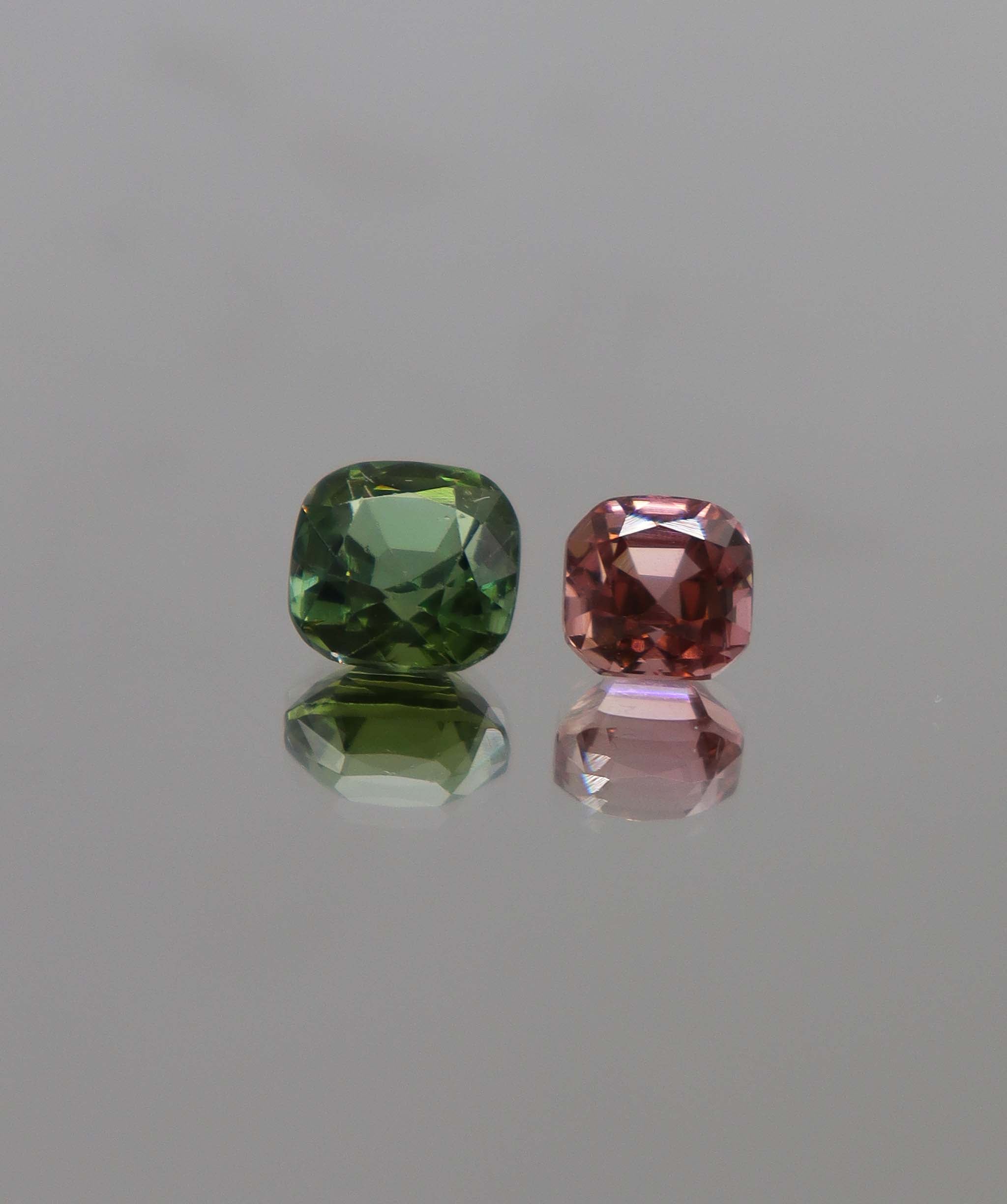 Luxury Promise 4.84ct Afghan Tourmaline Moi et Toi DXBCS0322