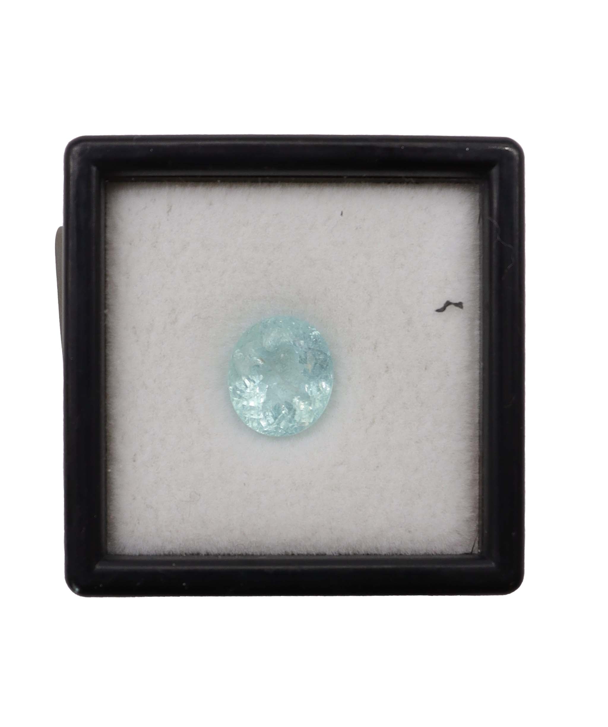 Luxury Promise 4.85ct paraiba tourmaline DXBCD0663