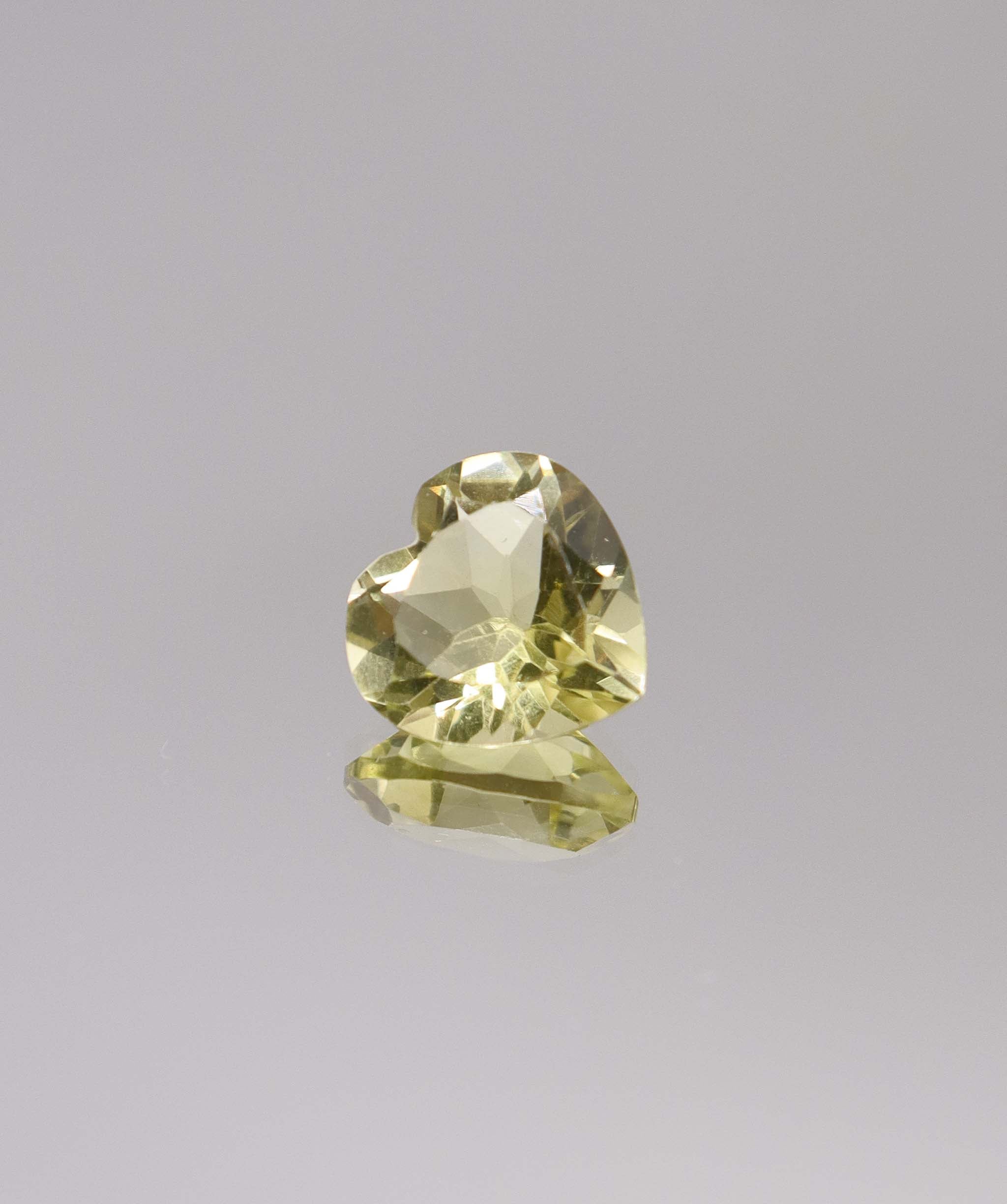 Luxury Promise 4.90ct Lemon Amethyst Heart DXBCS2782
