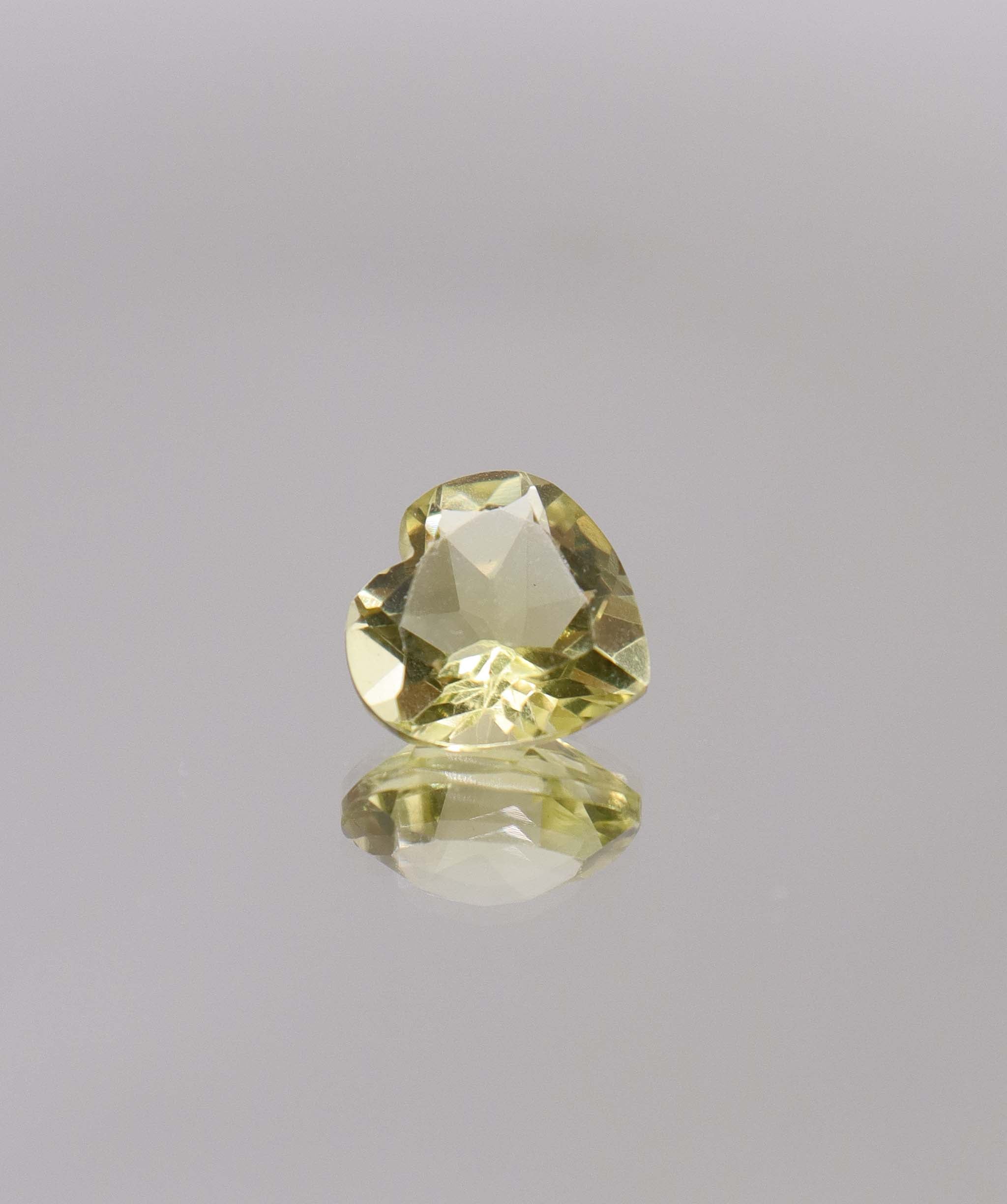 Luxury Promise 4.90ct Lemon Amethyst Heart DXBCS2782