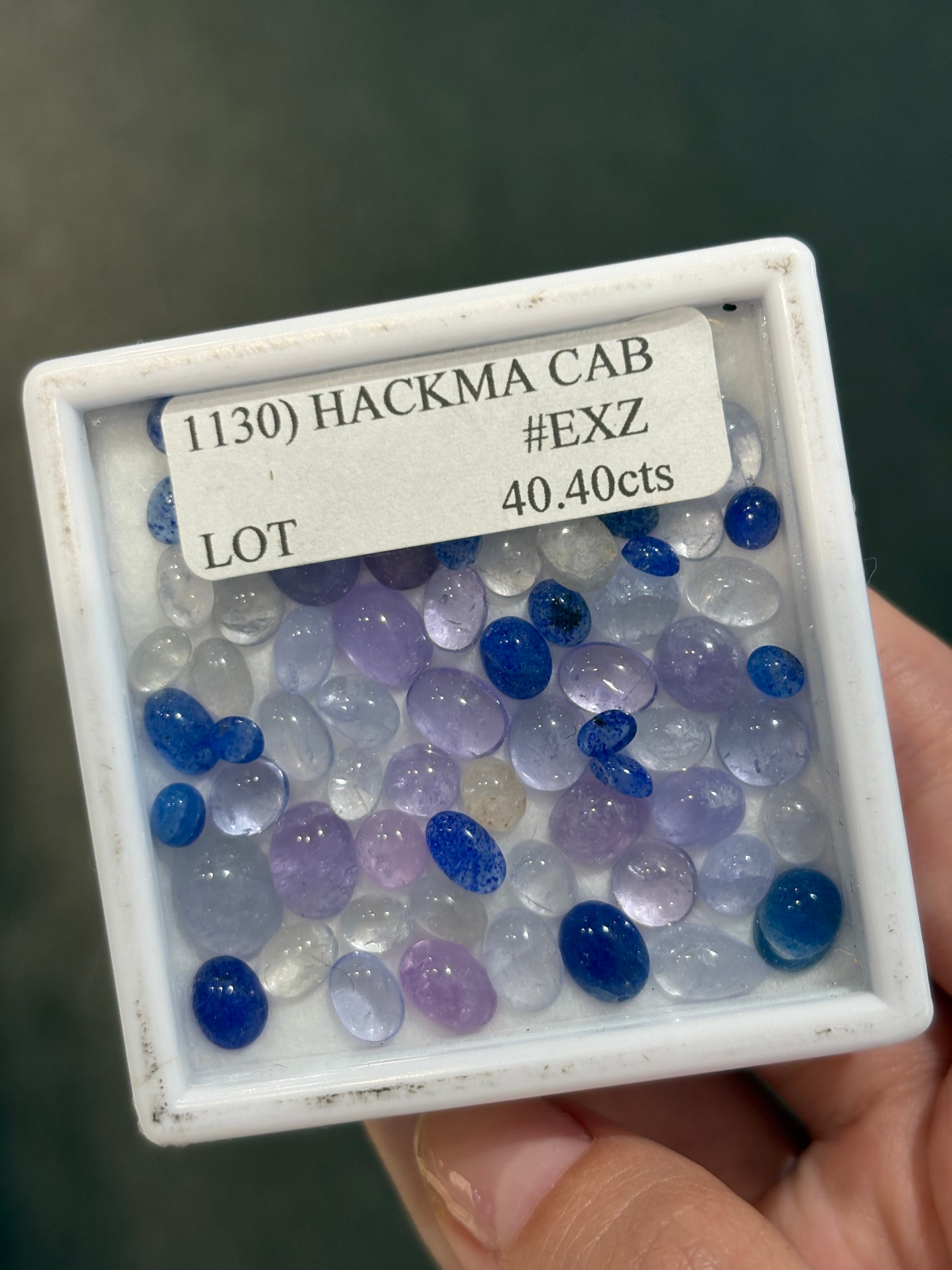 Luxury Promise 40.40ct Hackmanite Cabochon Lot DXBCS4676