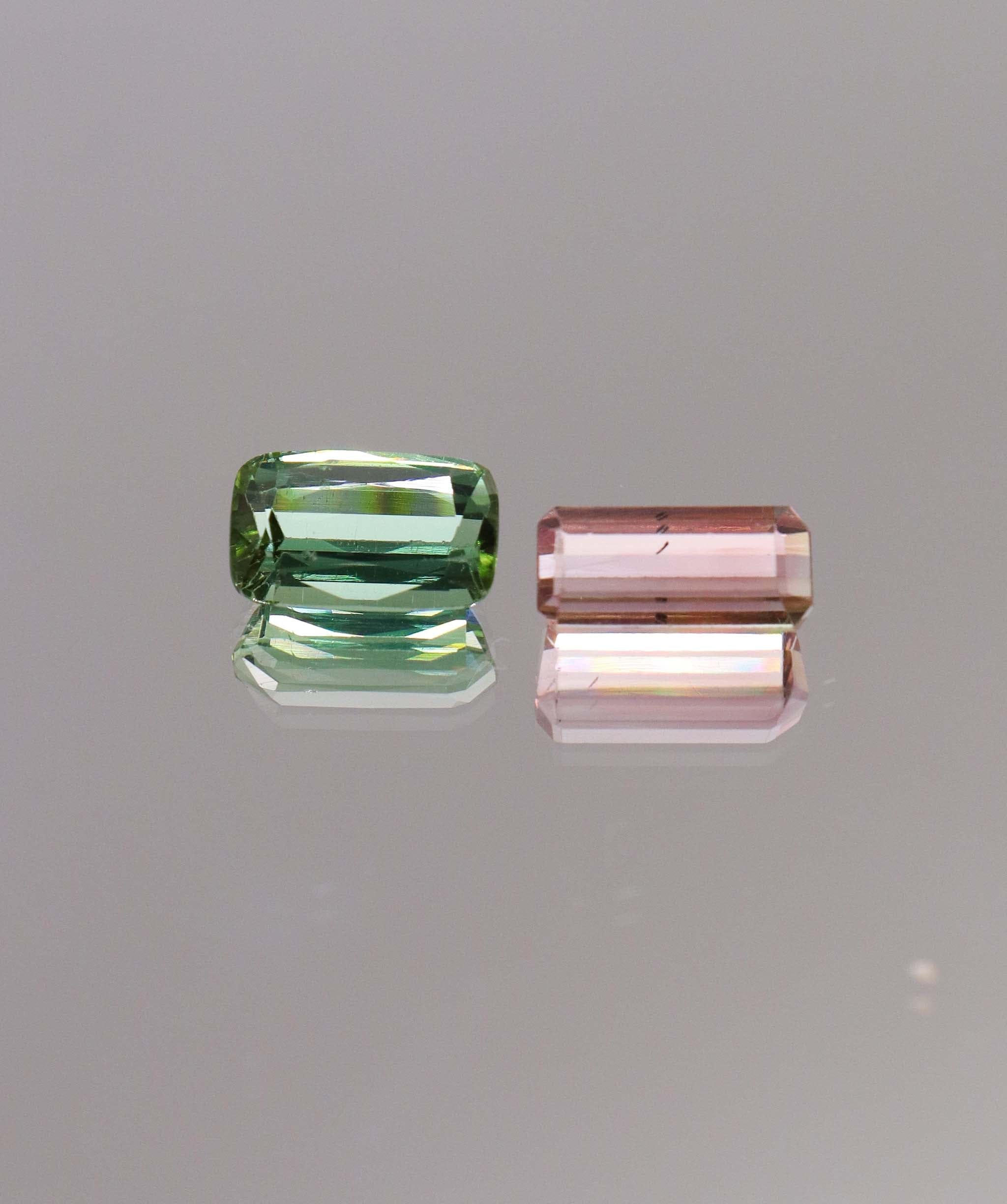 Luxury Promise 5.01ct Afghan Tourmaline Moi et Toi DXBCS0344