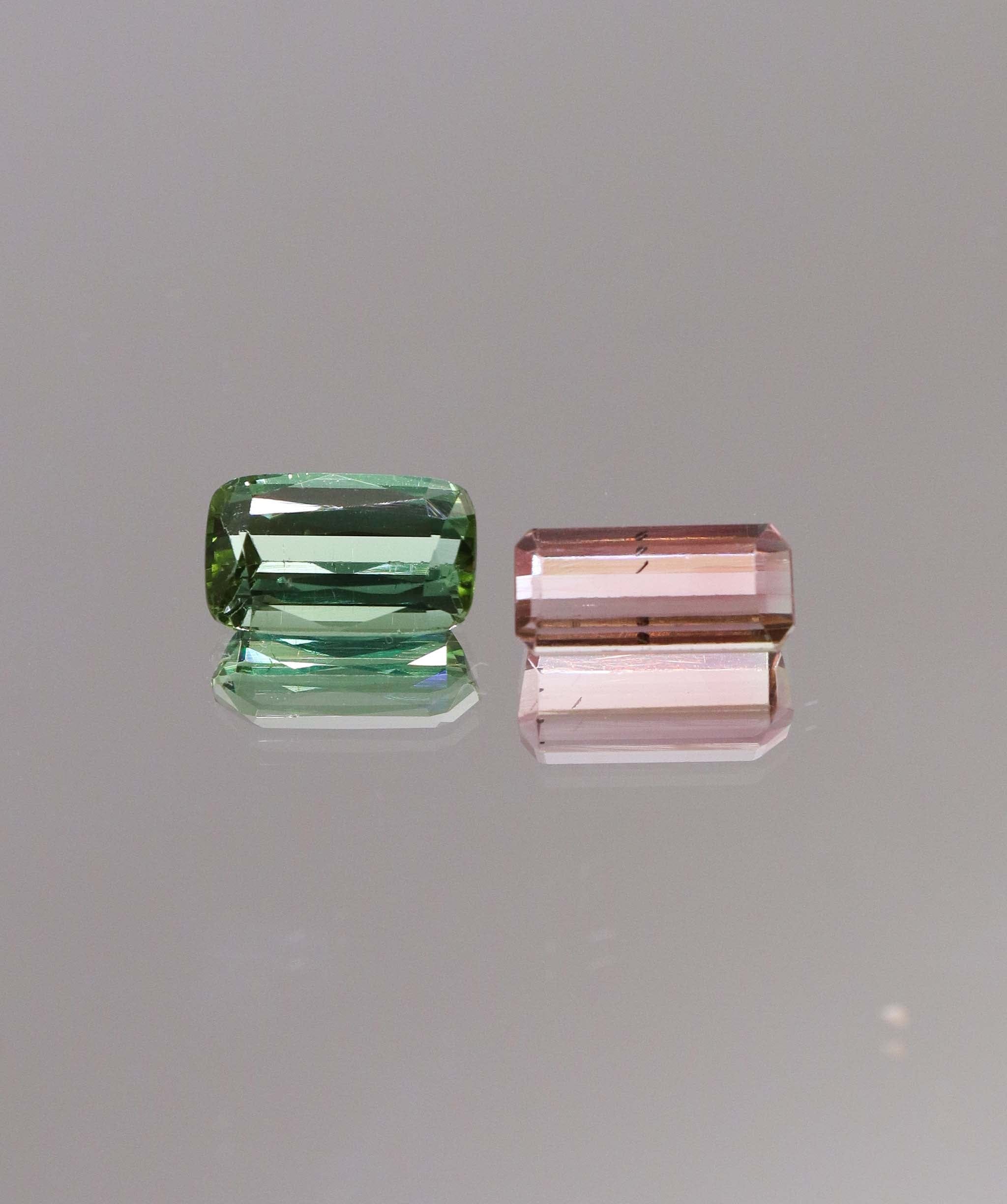 Luxury Promise 5.01ct Afghan Tourmaline Moi et Toi DXBCS0344