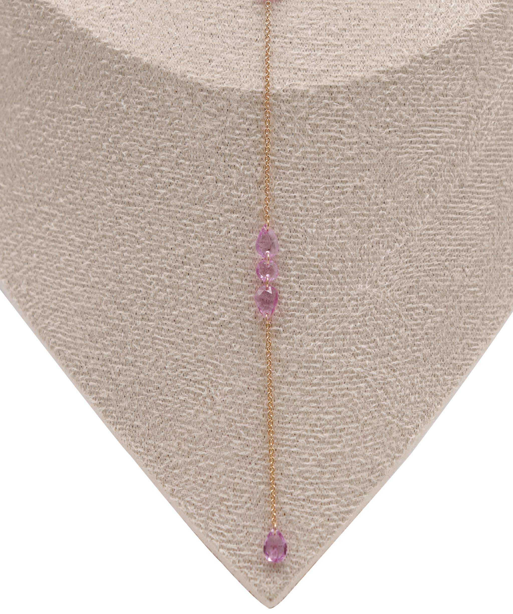 Luxury Promise 5.23ct WHITE ROSECUT PINK SAPPHIRE RSS 3D (H)