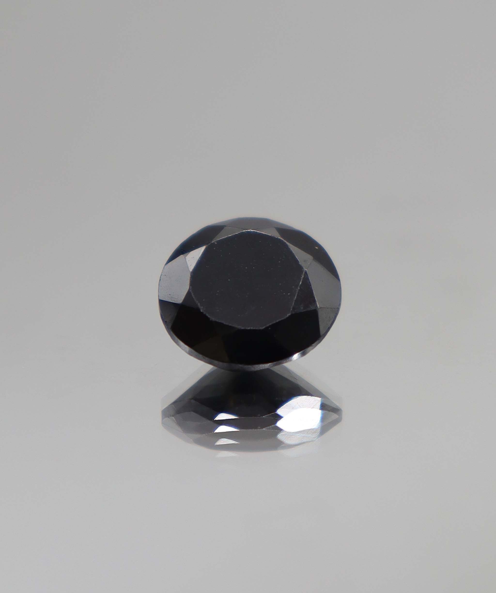 Luxury Promise 5.30ct Black Spinel Round DXBCS2362