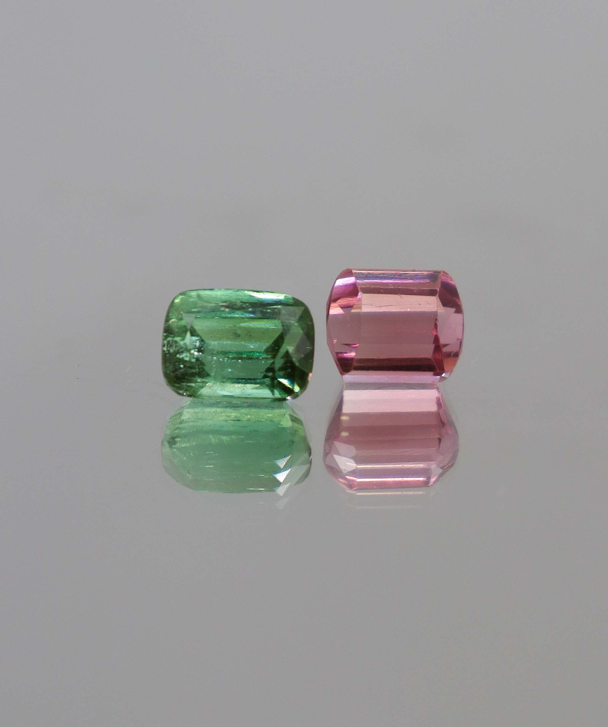 Luxury Promise 5.35ct Afghan Tourmaline Moi et Toi DXBCS0334