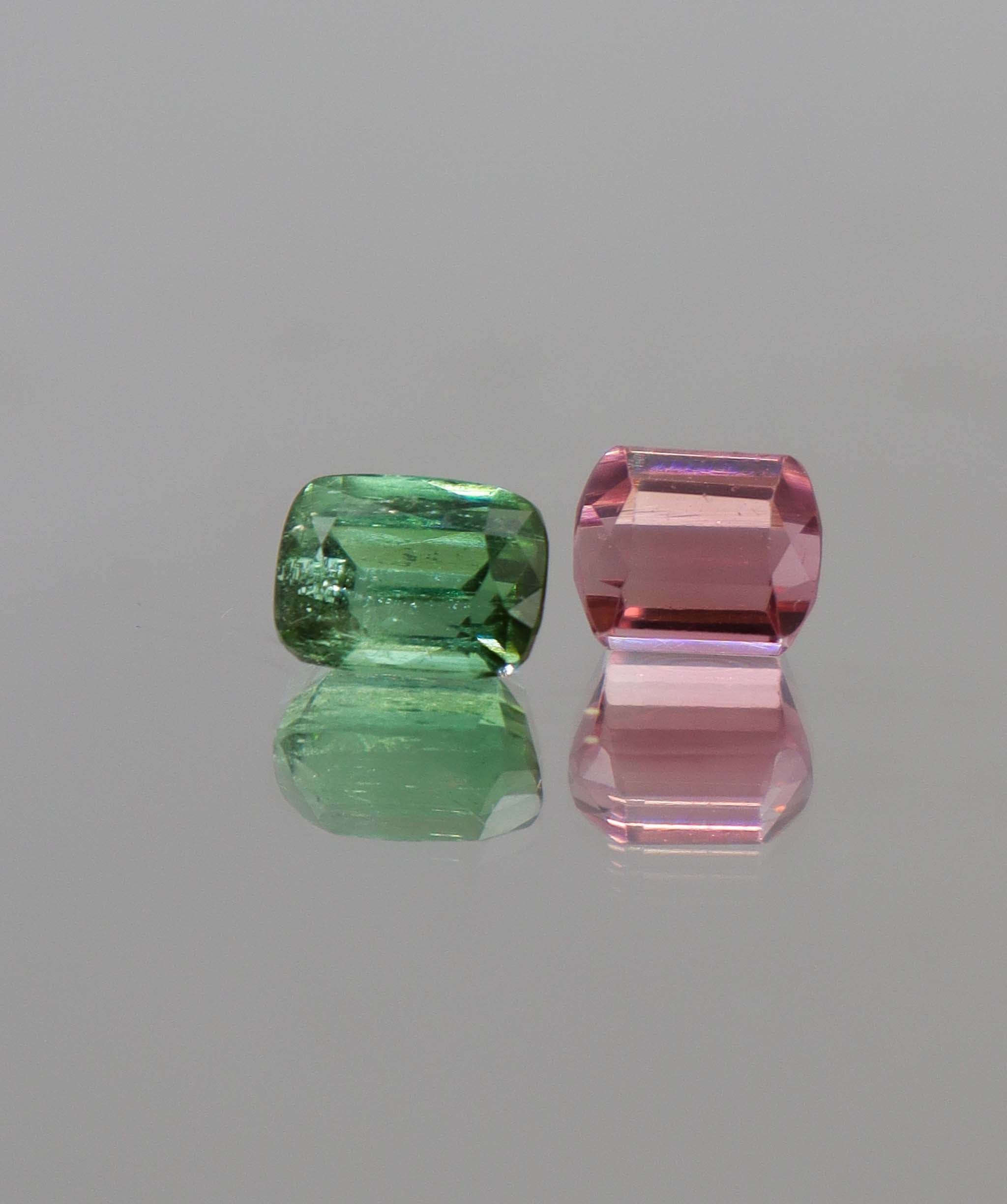 Luxury Promise 5.35ct Afghan Tourmaline Moi et Toi DXBCS0334