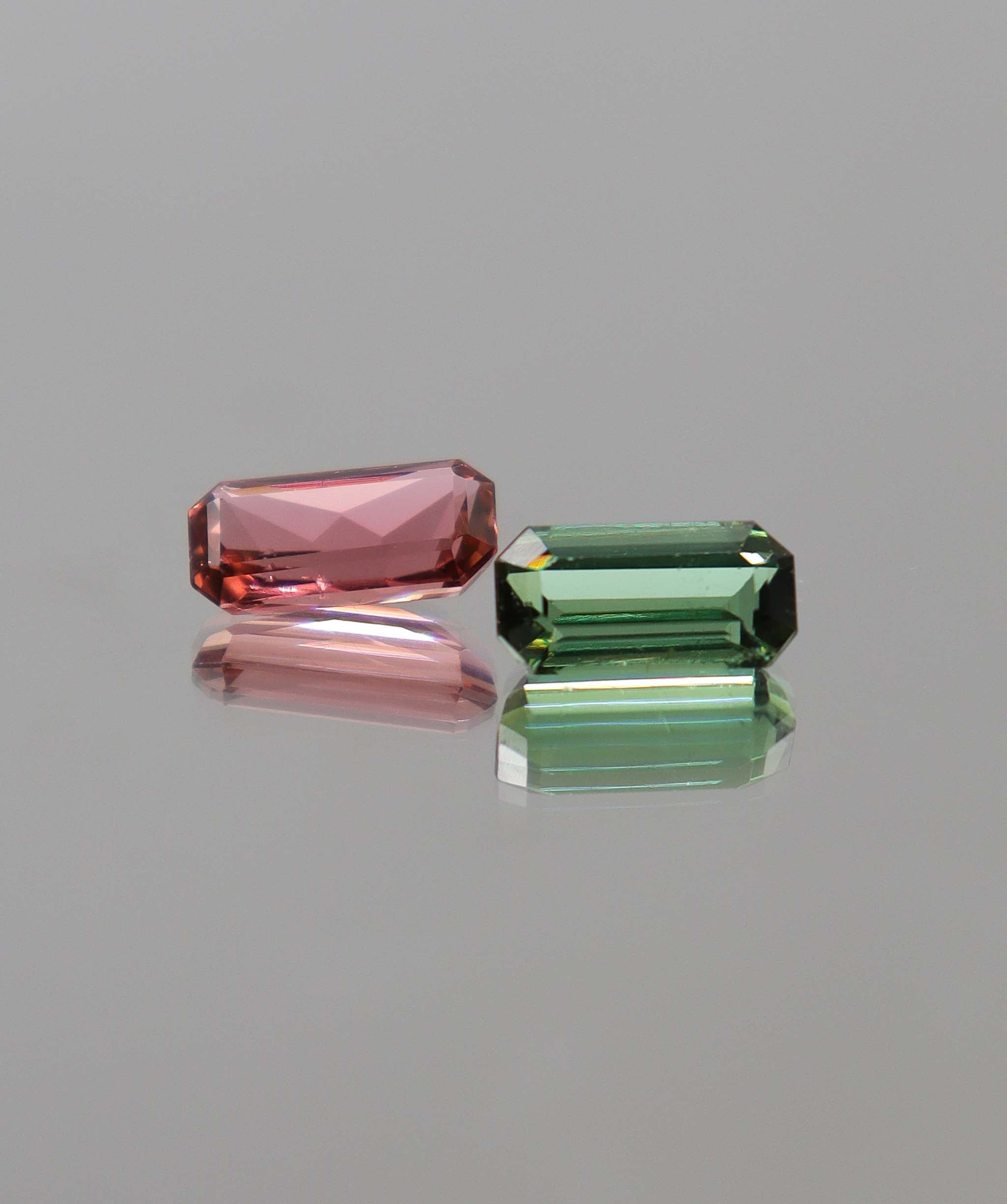 Luxury Promise 5.37ct Afghan Tourmaline Moi et Toi DXBCS0320