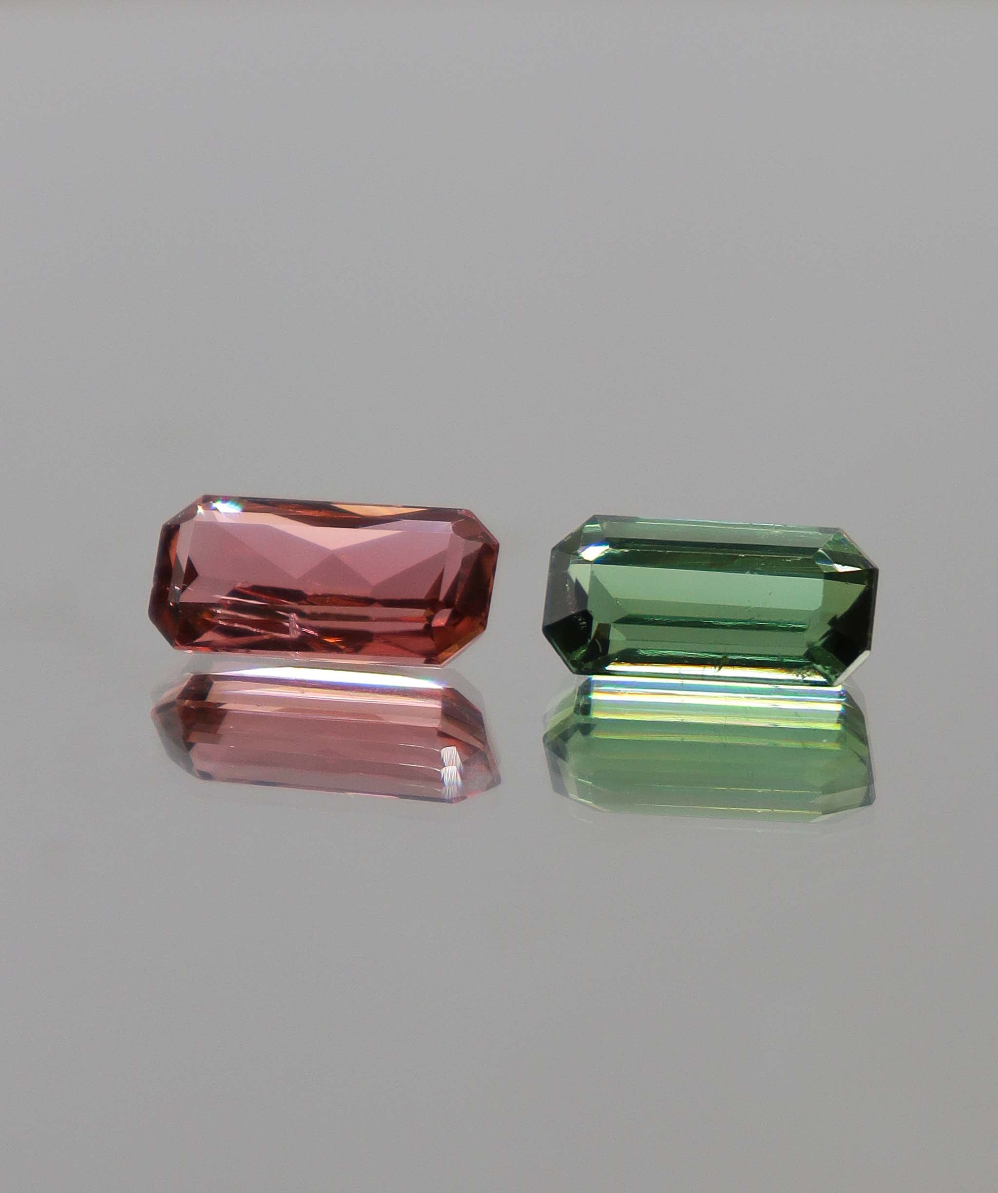 Luxury Promise 5.37ct Afghan Tourmaline Moi et Toi DXBCS0320