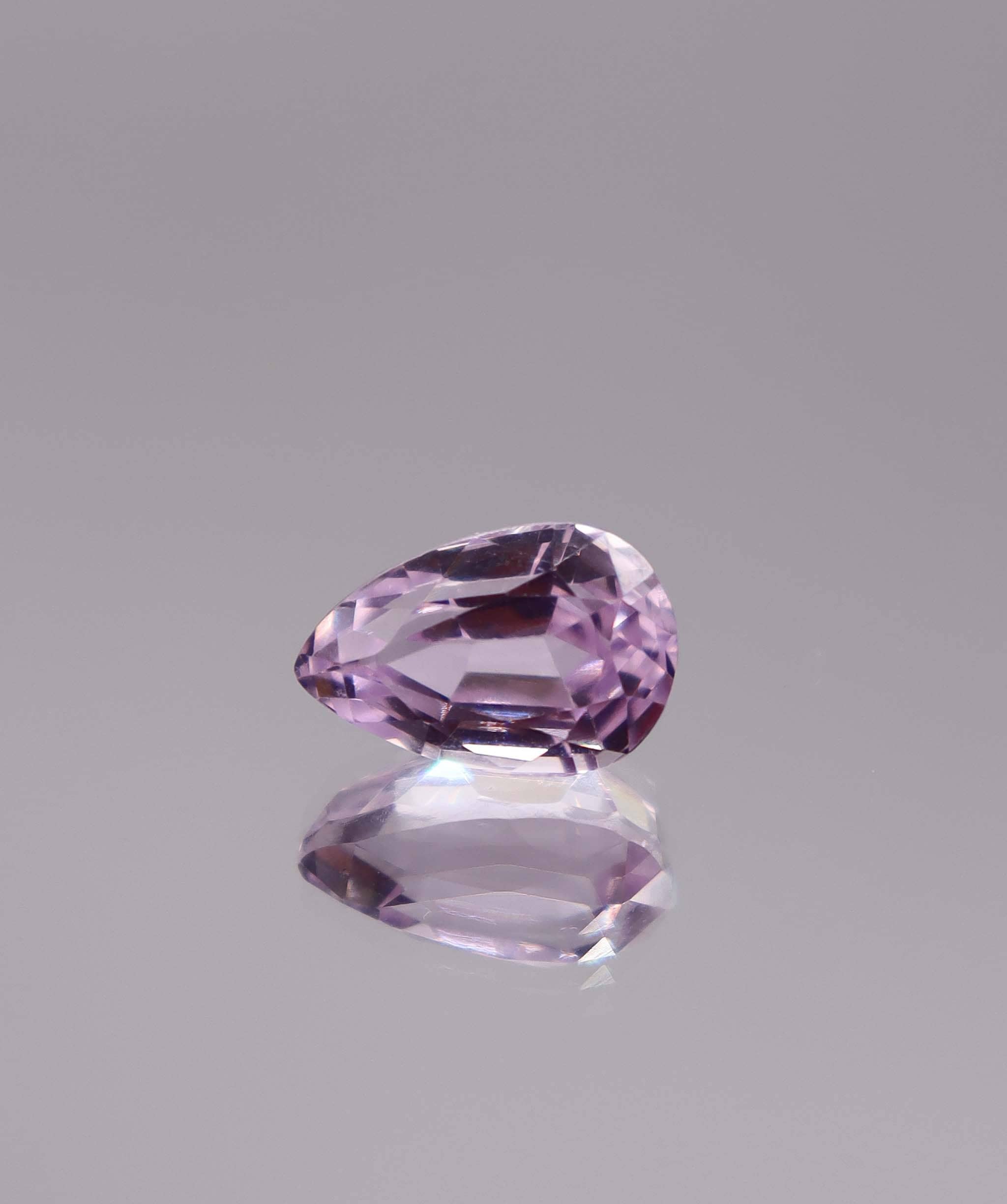Luxury Promise 5.38ct Kunzite Pear DXBCS3215