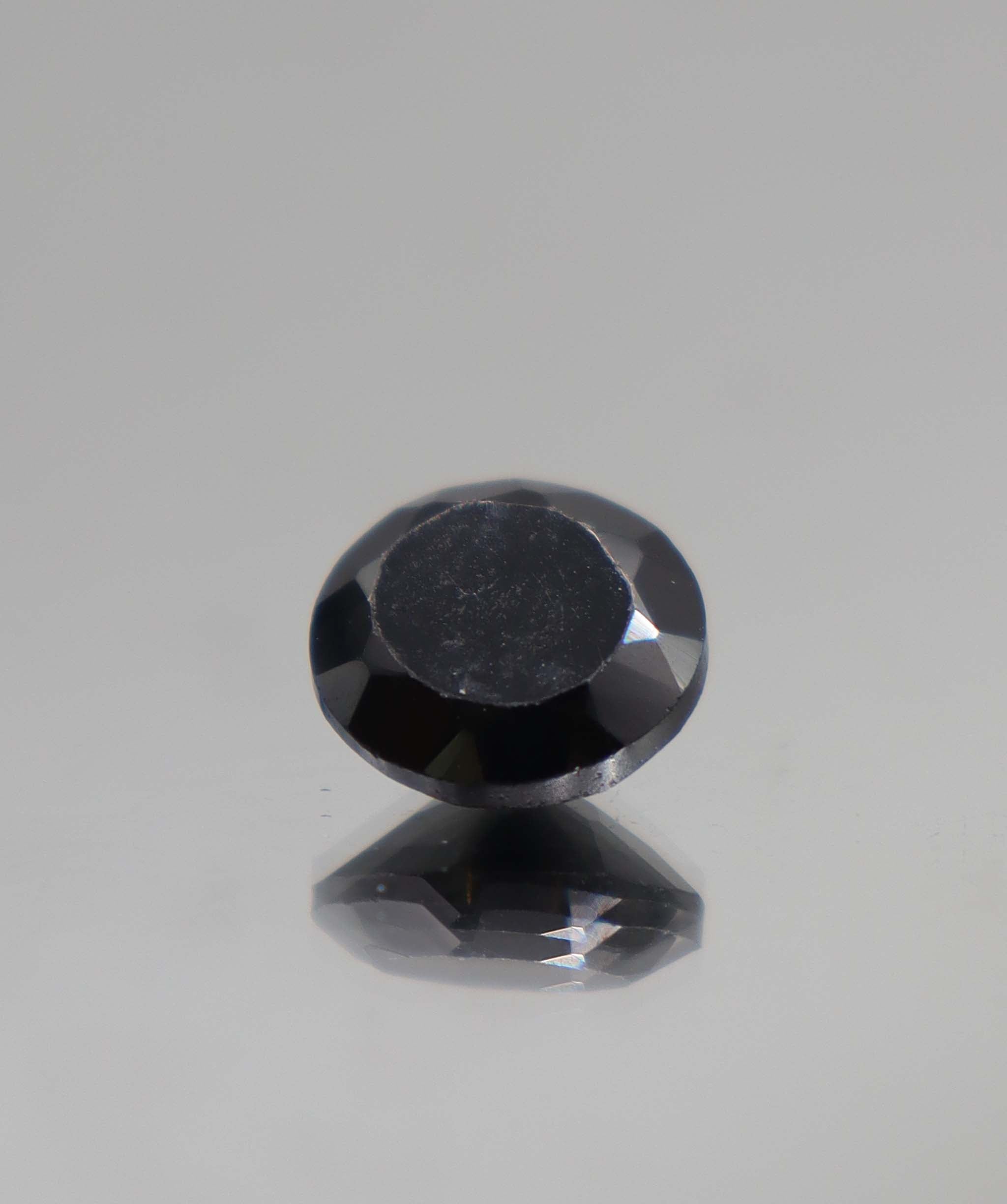 Luxury Promise 5.92ct Black Spinel Round DXBCS2364