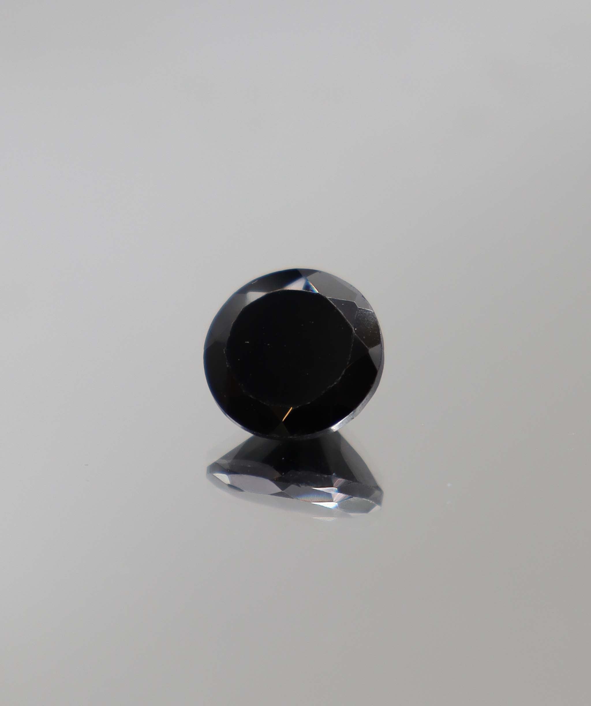 Luxury Promise 5.93ct Black Spinel Round DXBCS2365