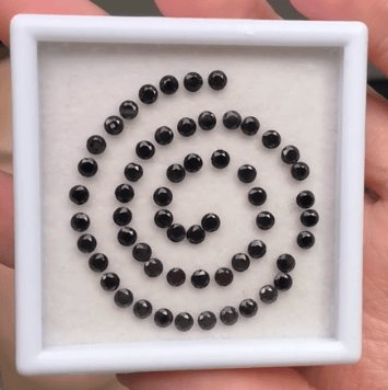 Luxury Promise 5.99ct Black Spinel  Lot DXBCS3304