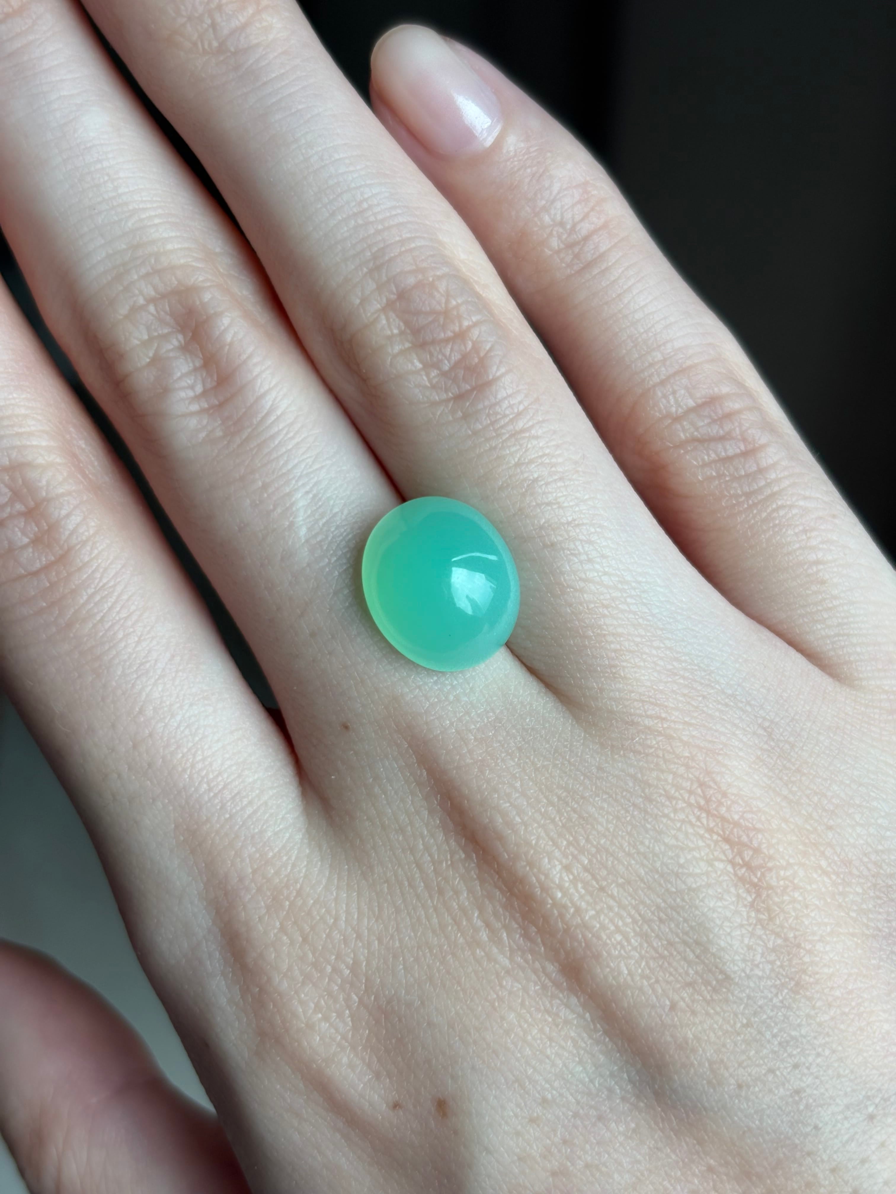 Luxury Promise 5.99ct Chrysoprase DXBCS4637