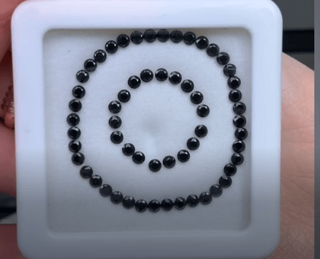 Luxury Promise 6.00ct Black Spinel  Lot DXBCS3309