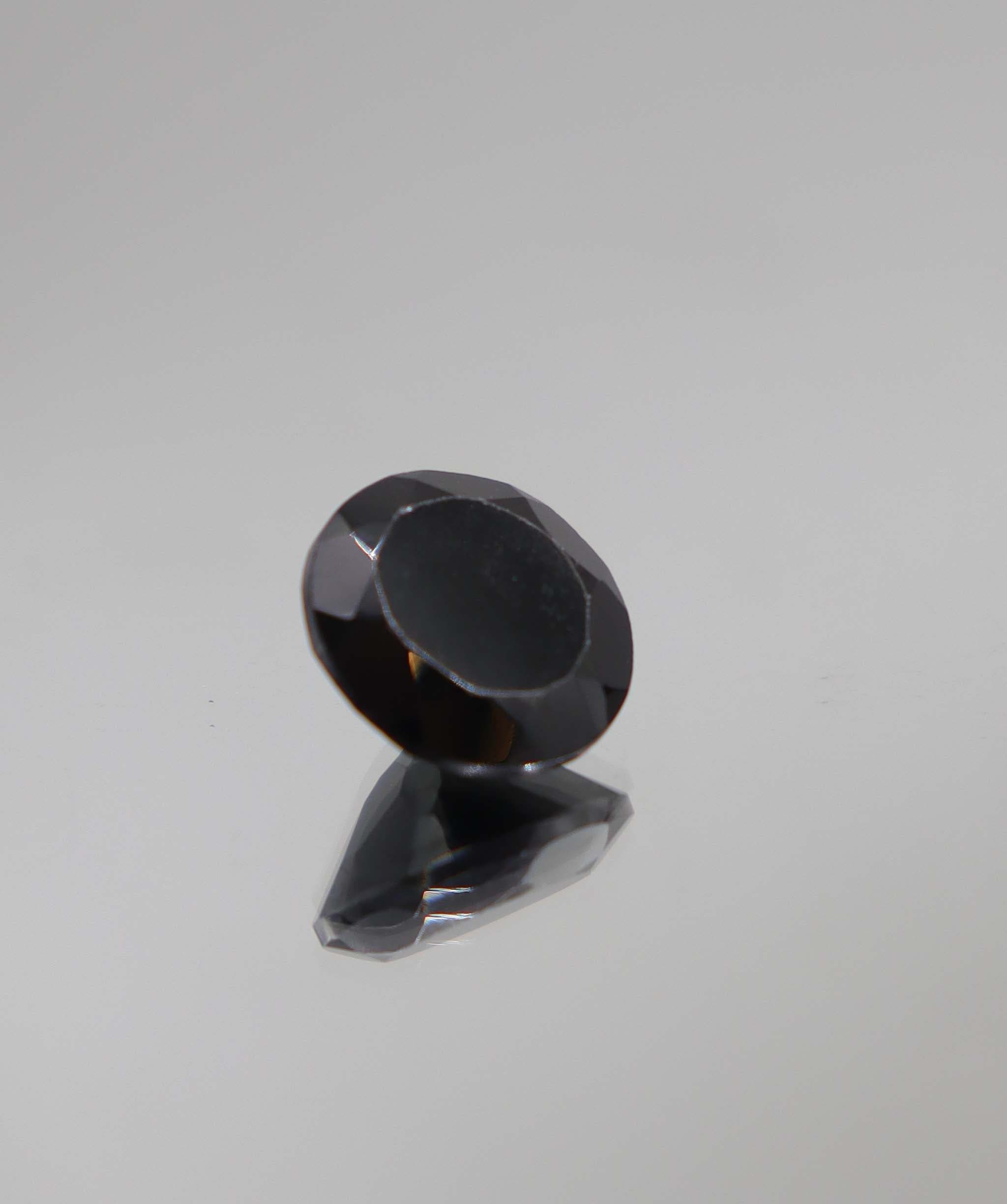 Luxury Promise 6.18ct Black Spinel Round DXBCS2367