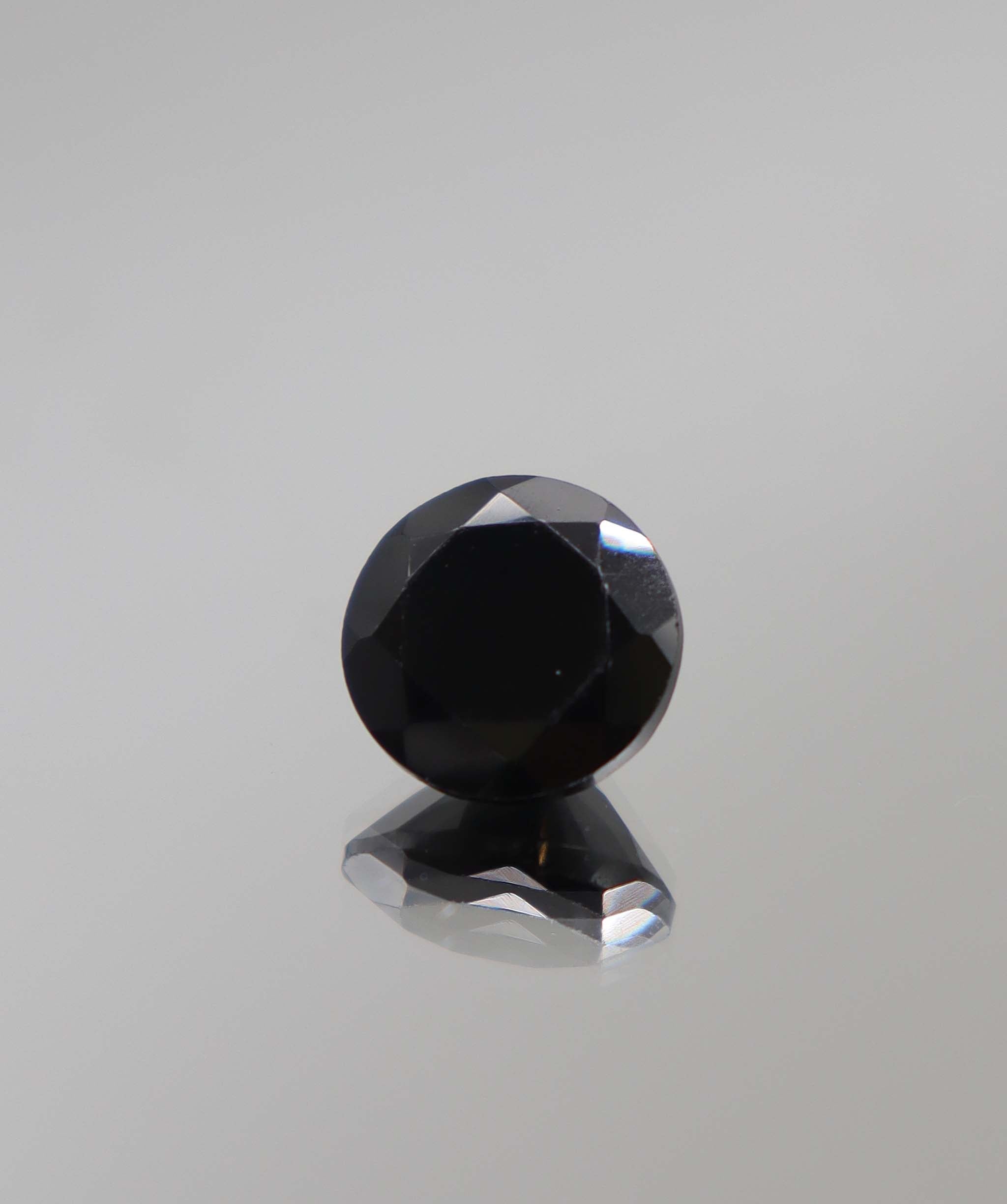Luxury Promise 6.27ct Black Spinel Round DXBCS2368