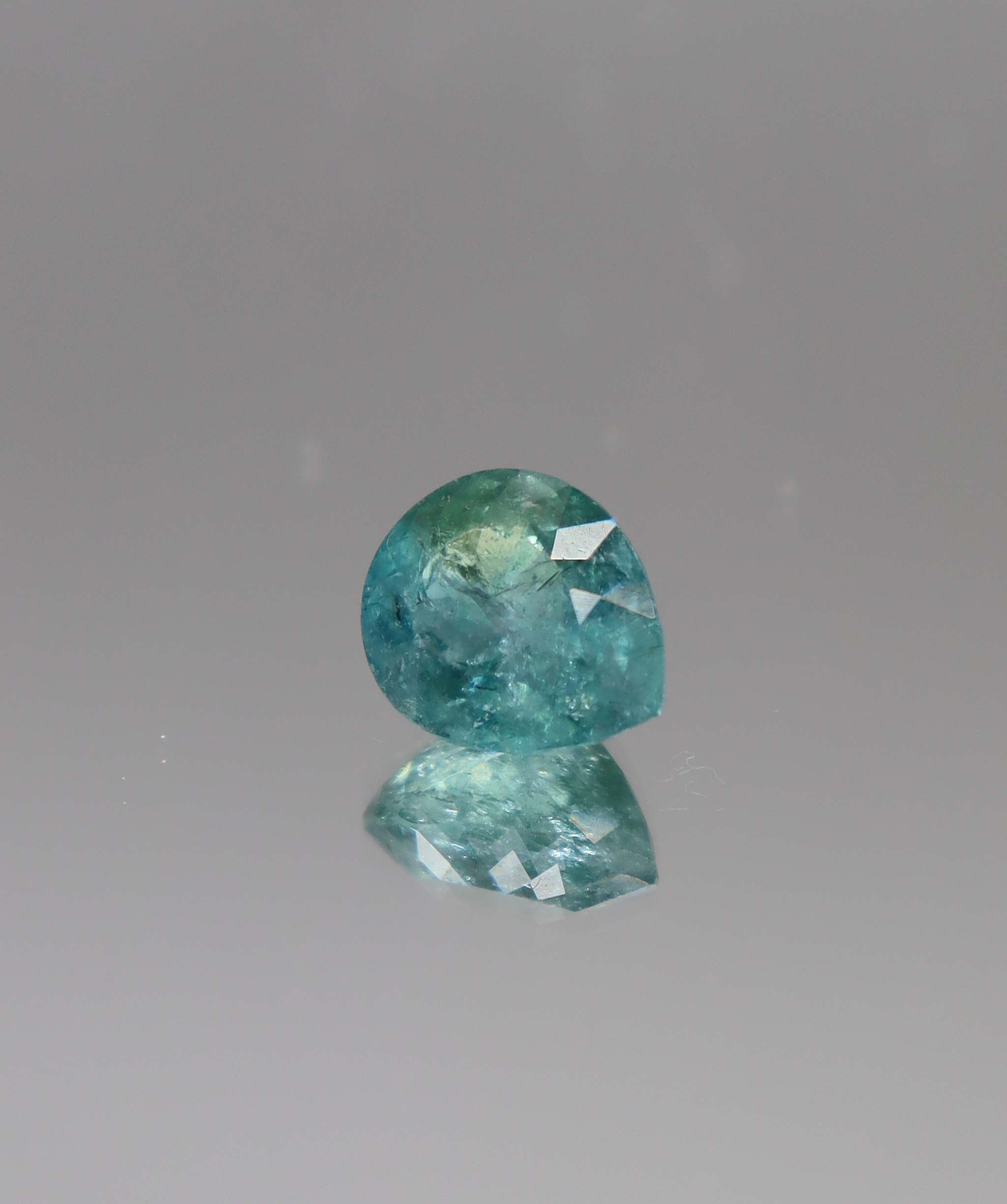 Luxury Promise 6.61ct Pear Paraiba DXBCS1478