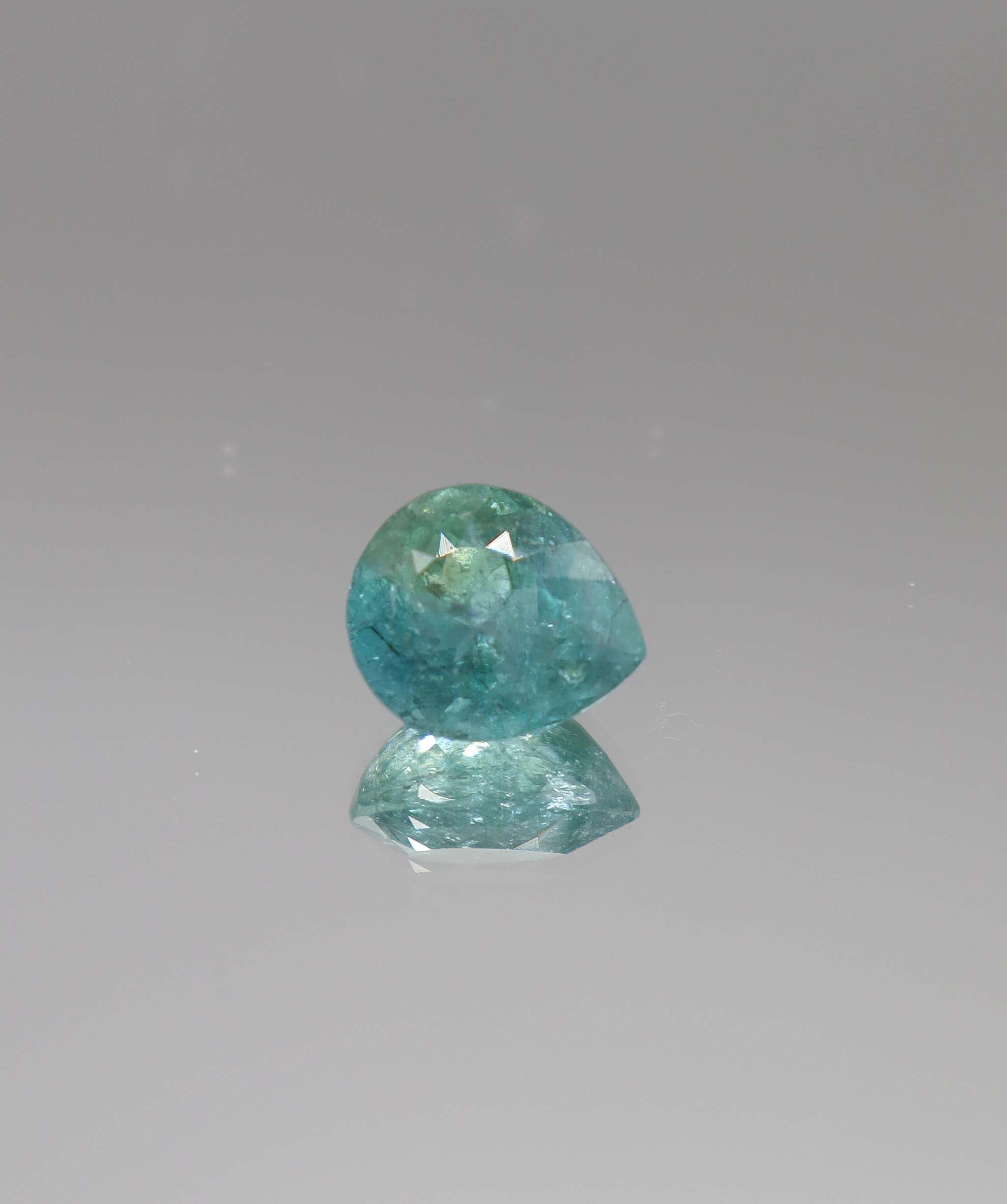 Luxury Promise 6.61ct Pear Paraiba DXBCS1478