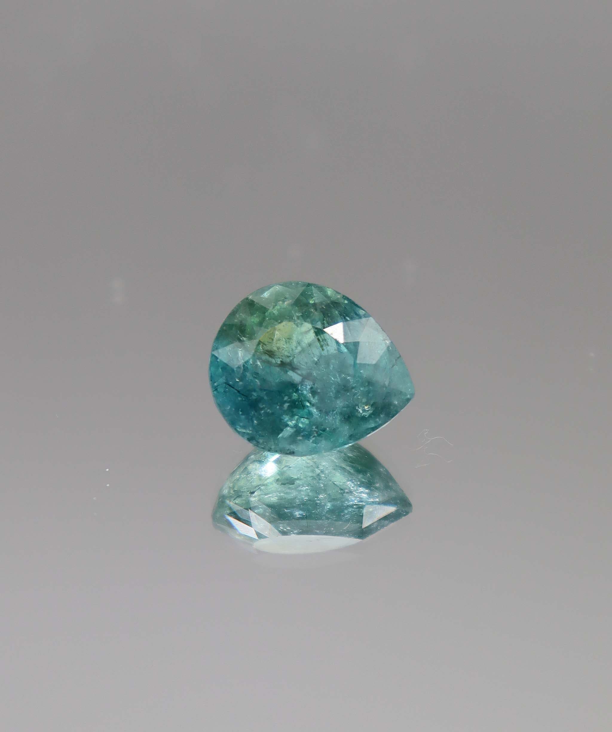 Luxury Promise 6.61ct Pear Paraiba DXBCS1478