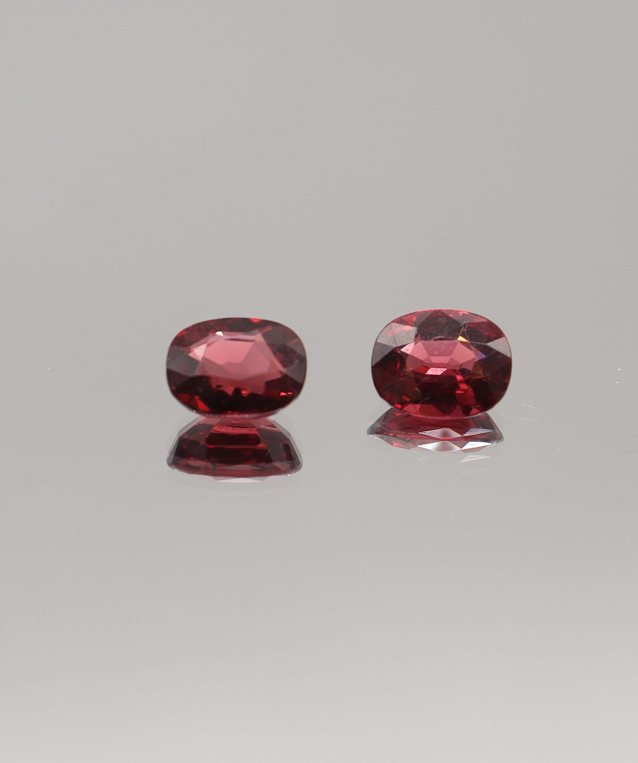Luxury Promise 6.78ct Rhodolite PAIR DXBCS0384