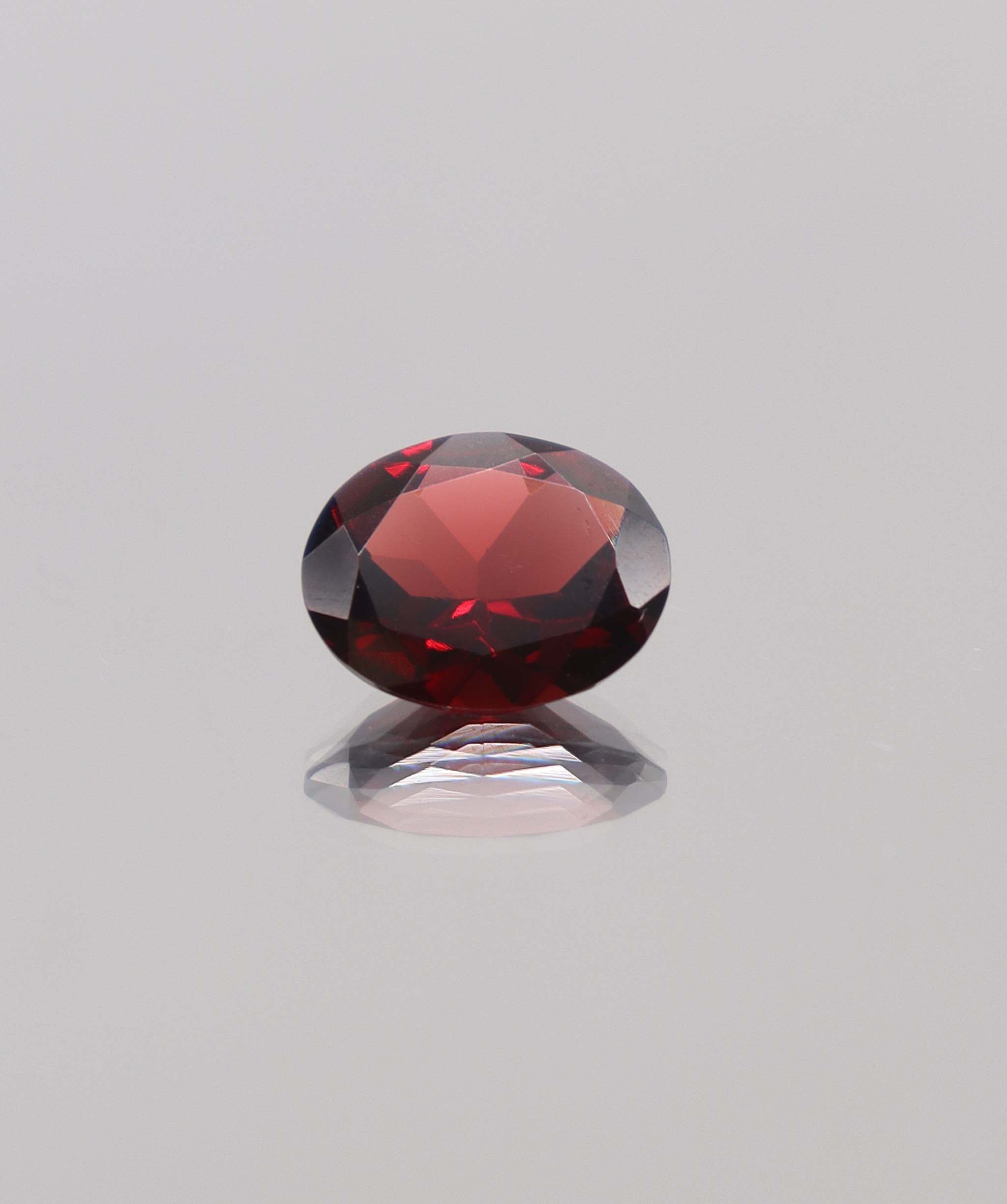 Luxury Promise 6.90ct Almandine Oval DXBCS0400