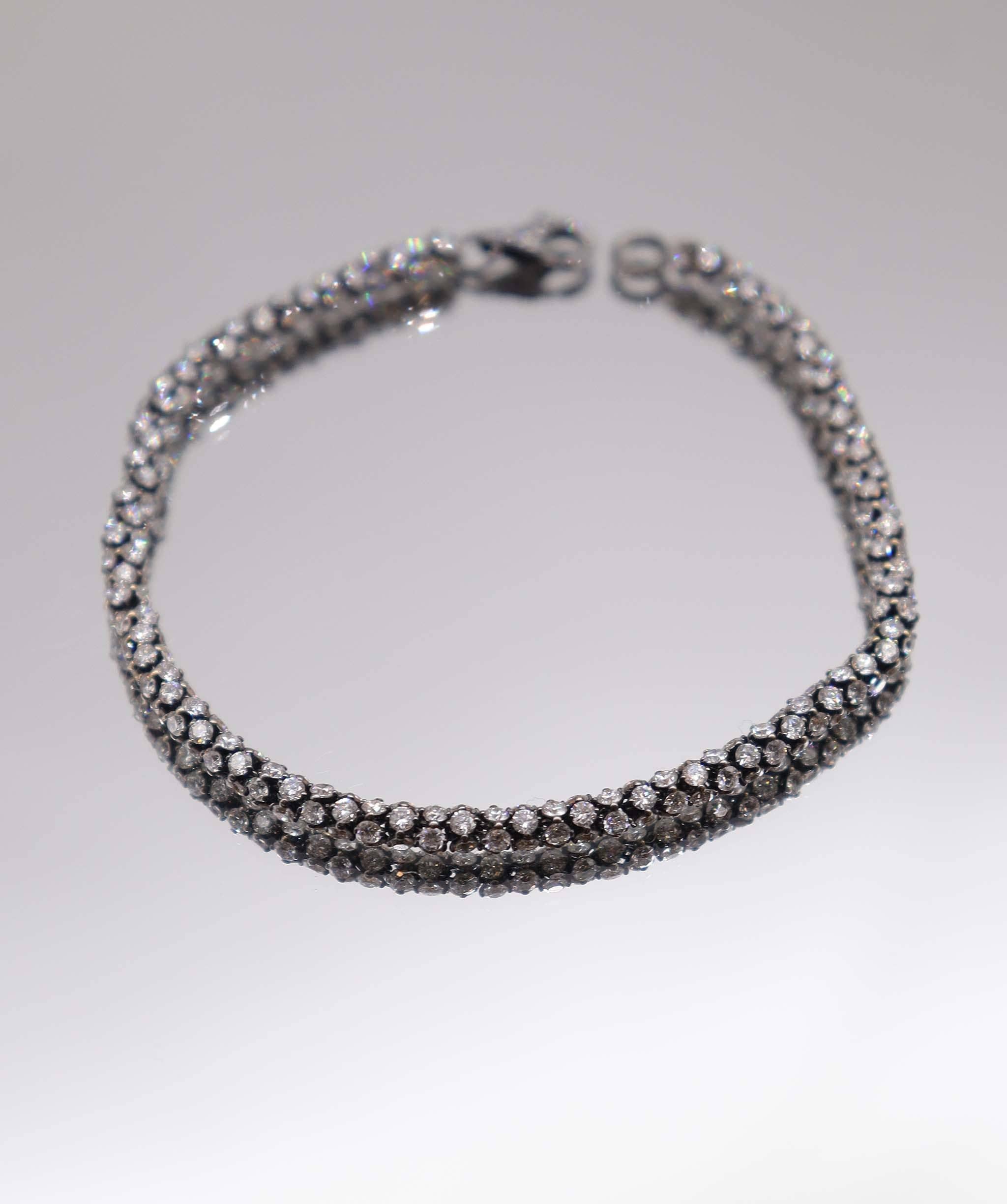 Luxury Promise 6.91CT EX FULL CUT  BRACELET MRN-B