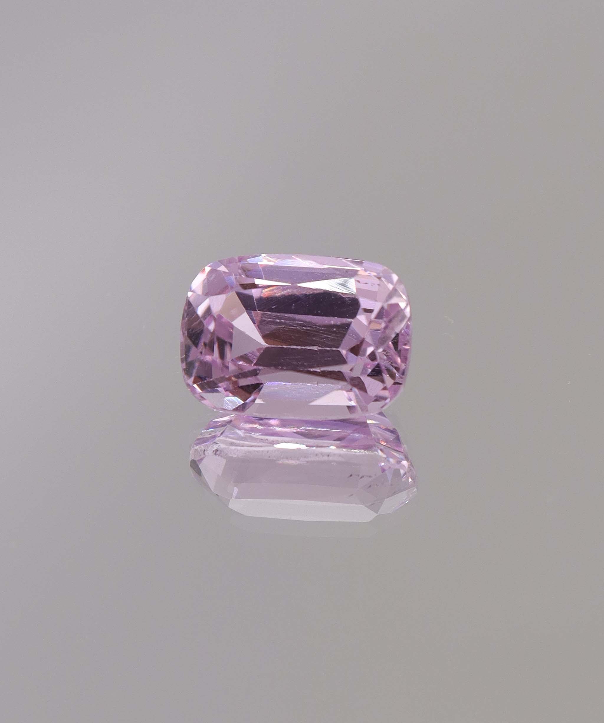 Luxury Promise 6.97ct Kunzite Long Cushion single DXBCS1248