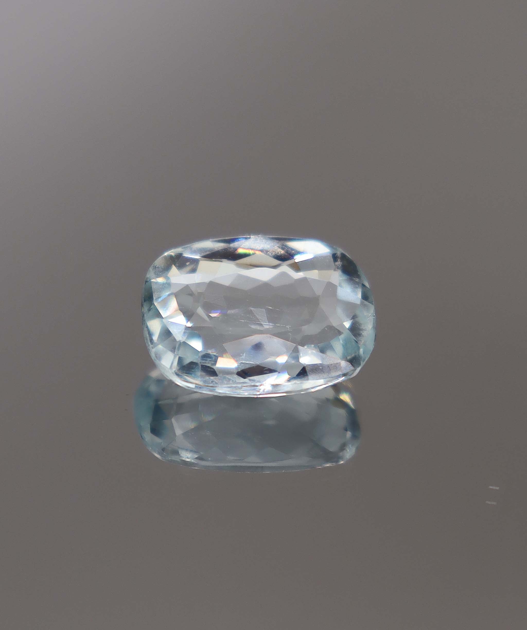 Luxury Promise 7.02ct Aquamarine Portrait Cushion DXBCS0075