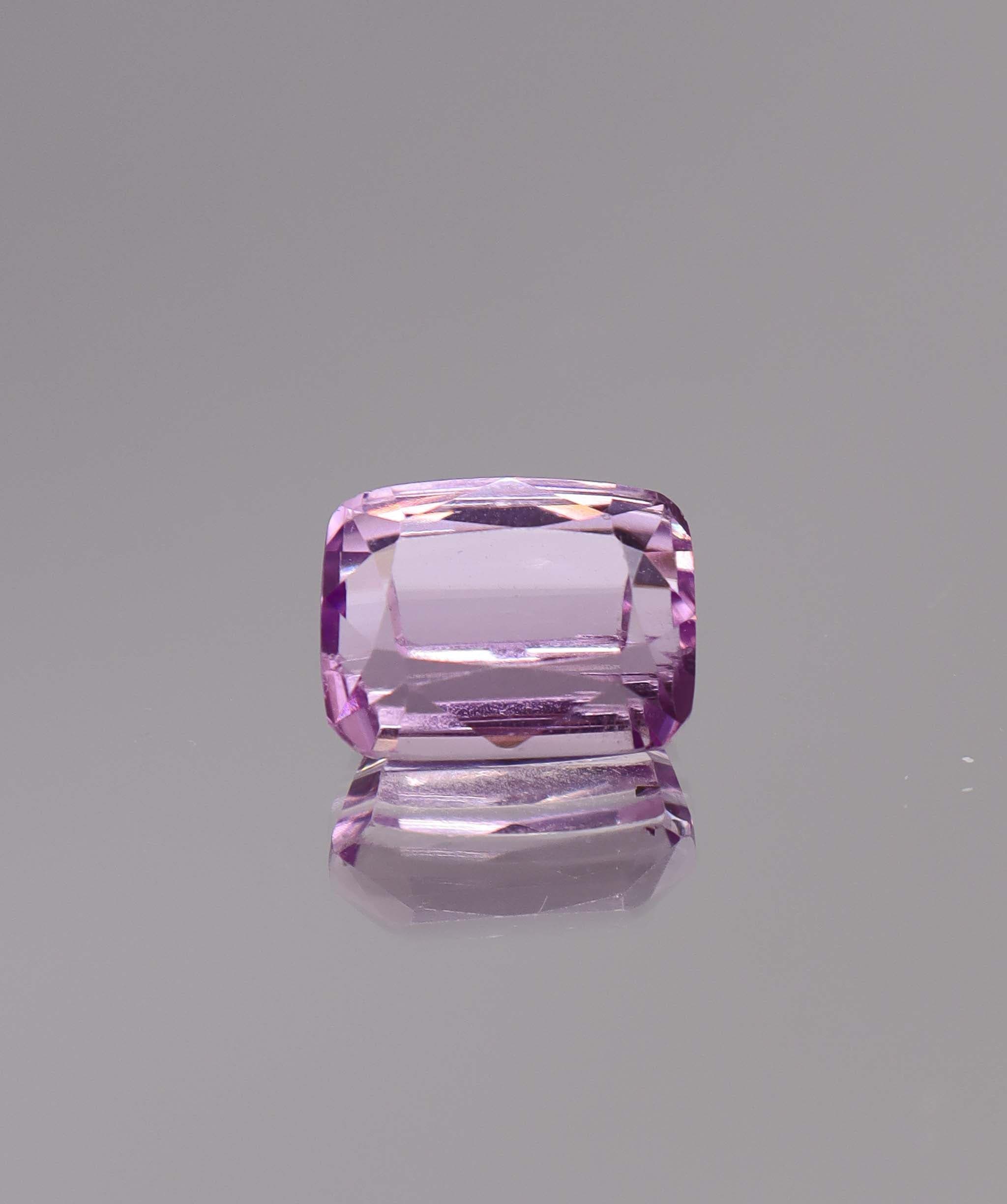 Luxury Promise 7.06ct Cushion Cut Kunzite DXBS6101