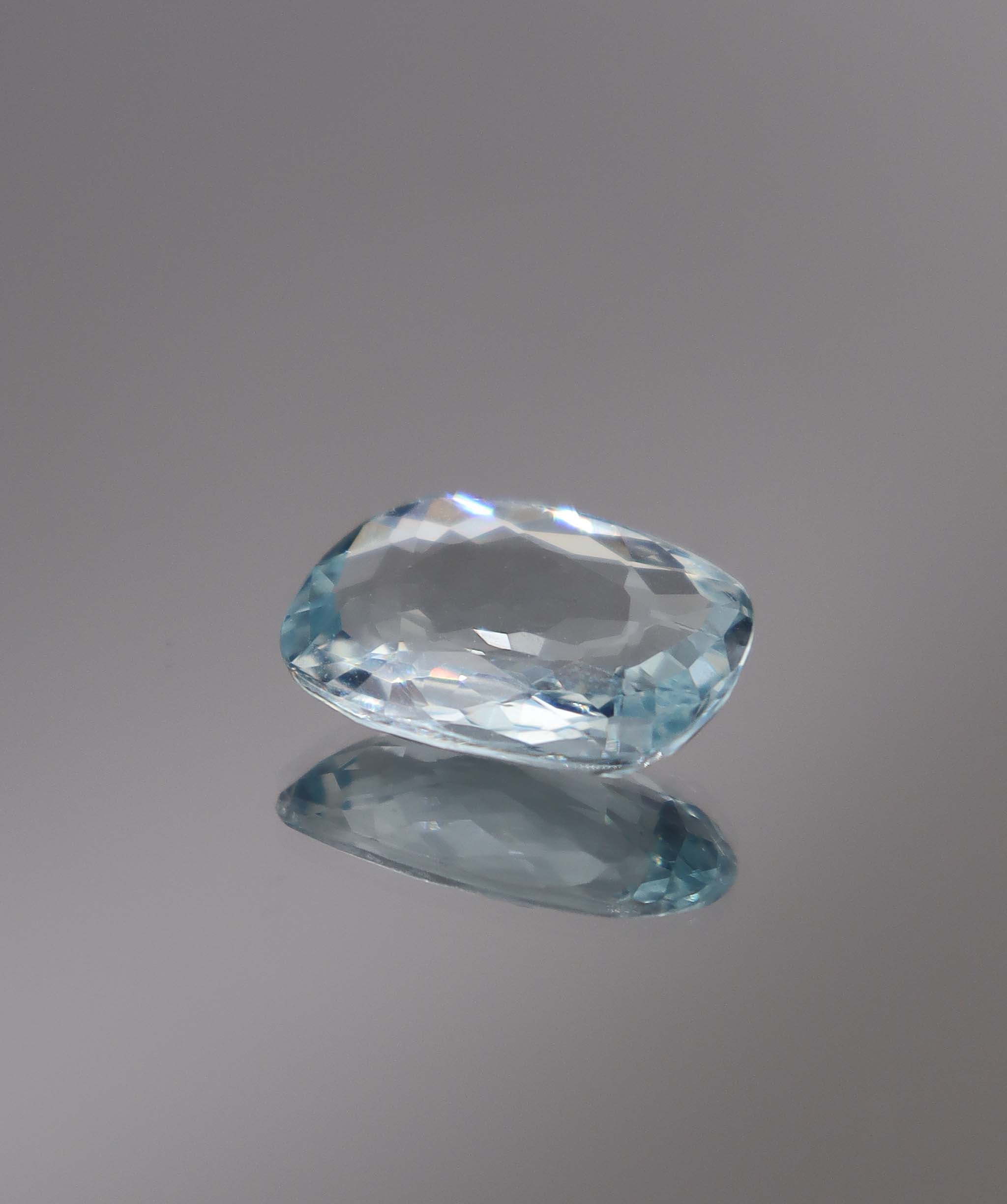 Luxury Promise 7.21ct Aquamarine Portrait Cushion DXBCS0074