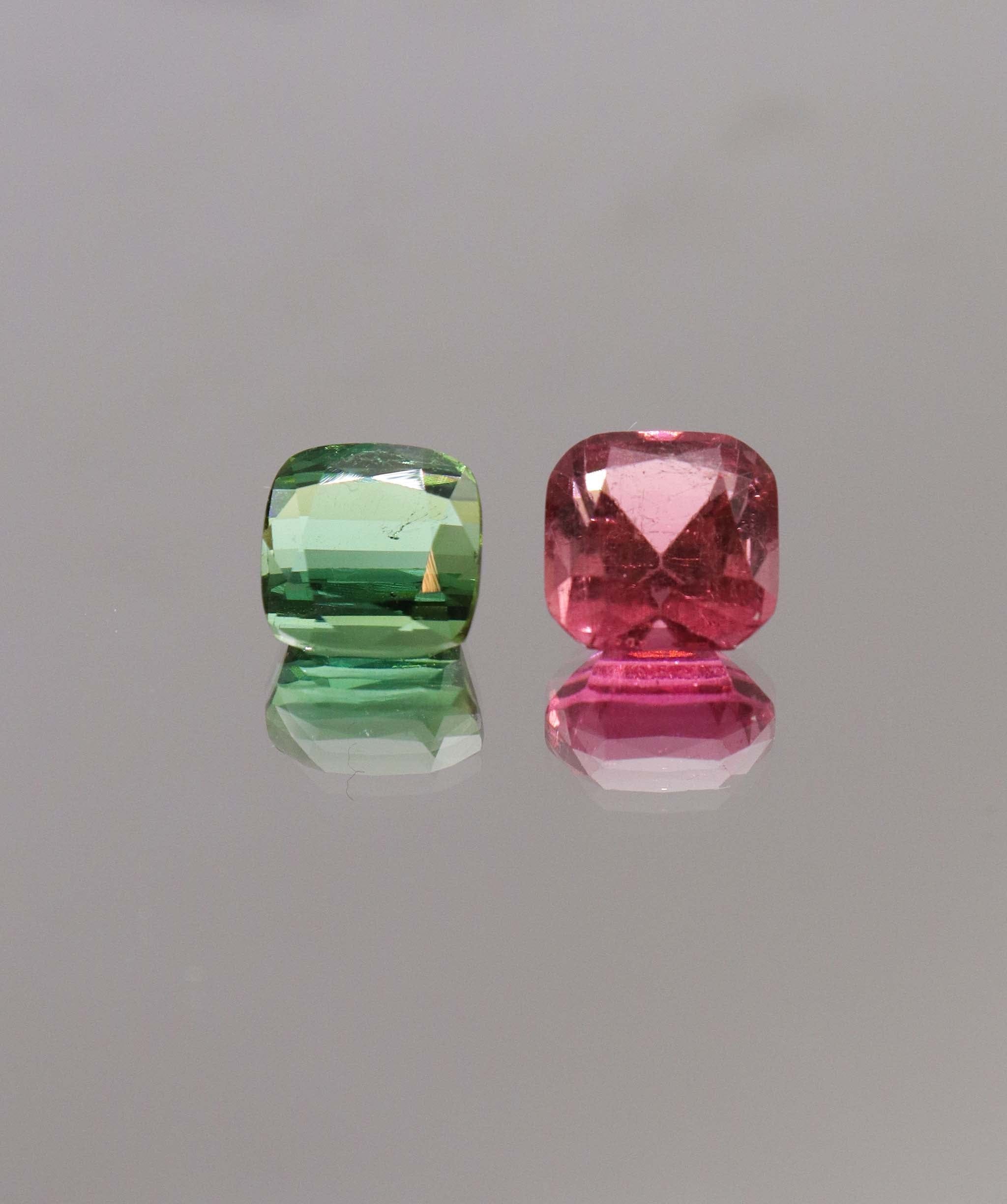 Luxury Promise 7.35ct Afghan Tourmaline Moi et Toi DXBCS0304
