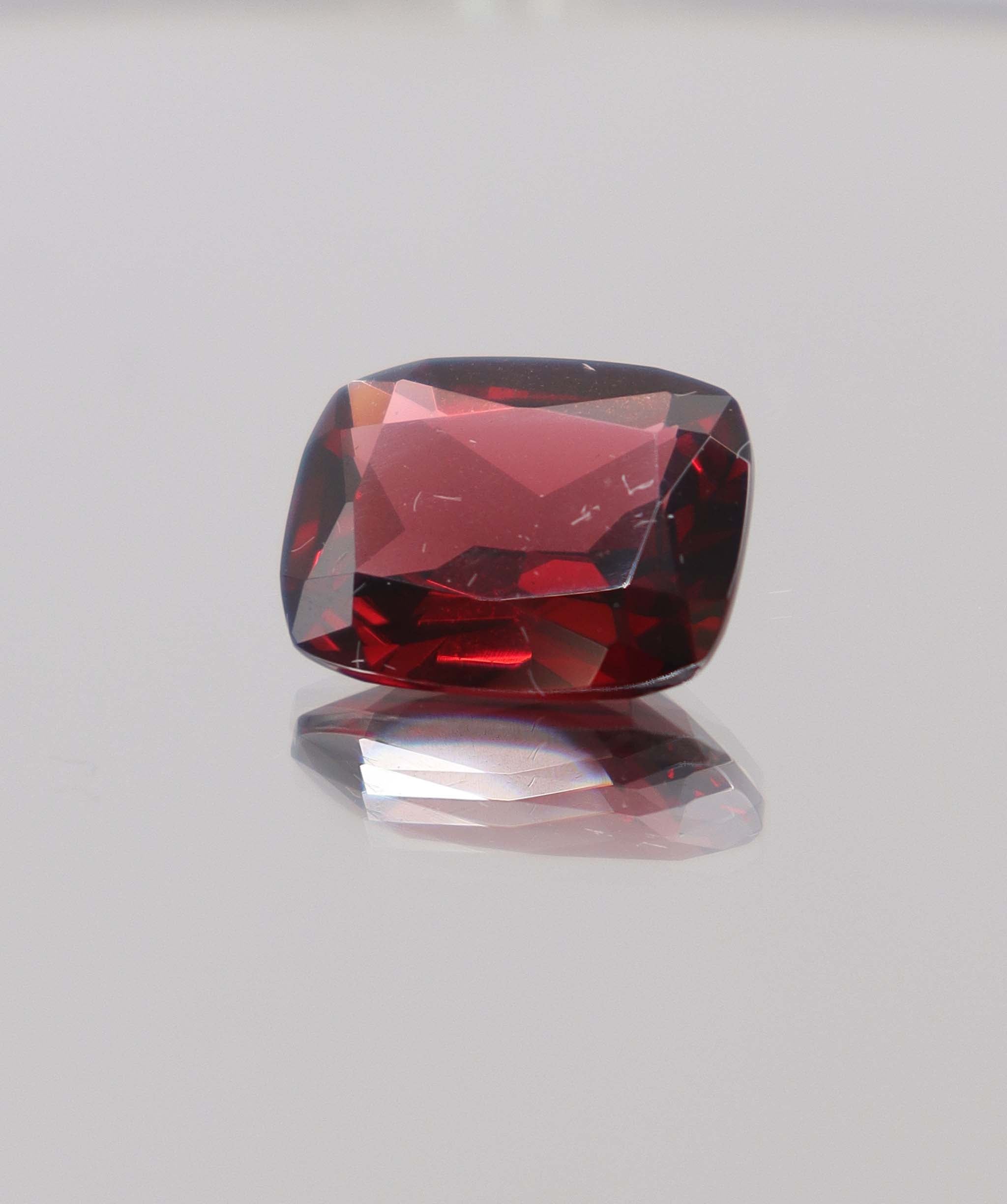 Luxury Promise 7.45ct Almandine Cushion DXBCS0395