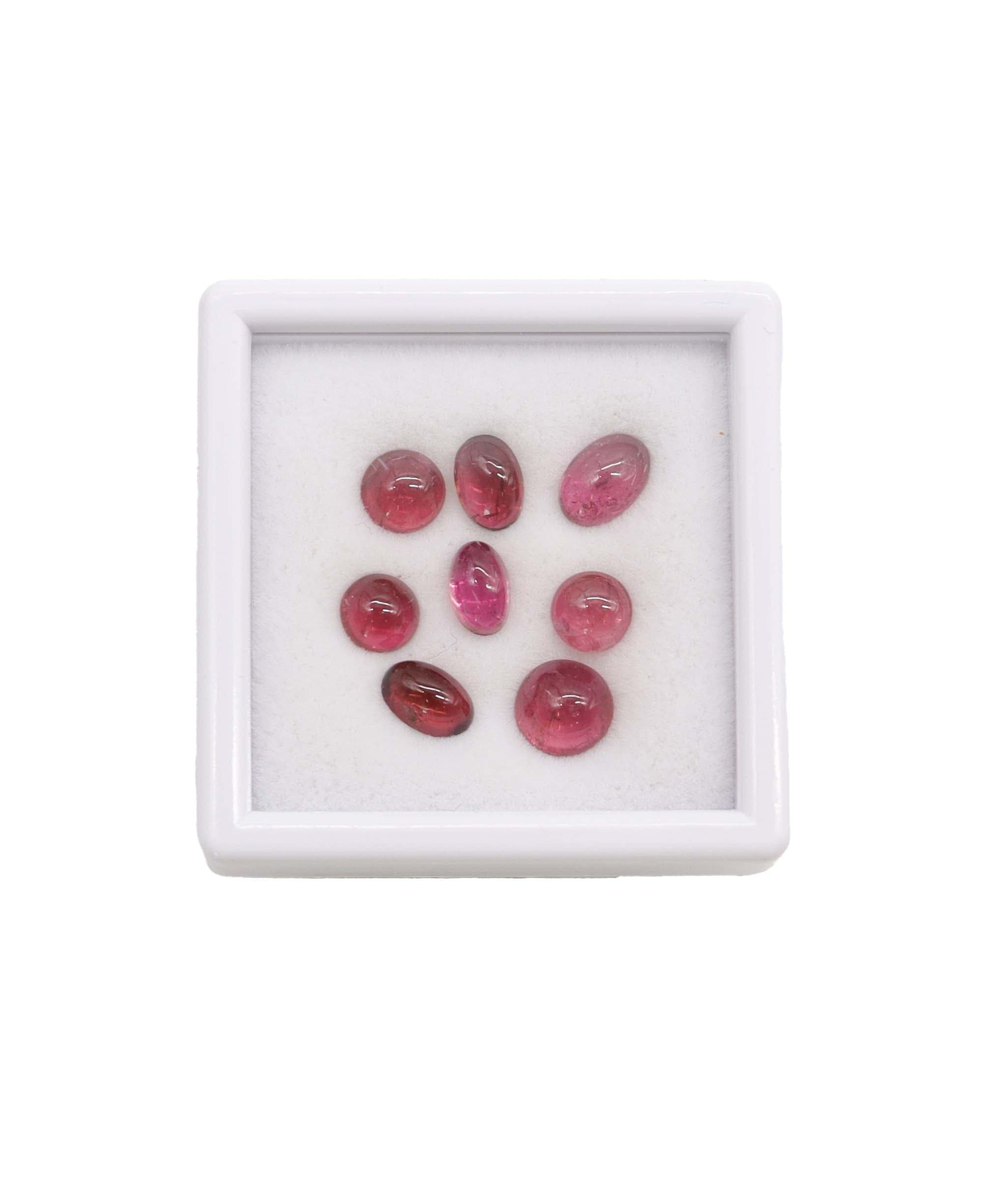 Luxury Promise 7.52ct Cherry Melody Tourmaline Set 8pcs RDC0790