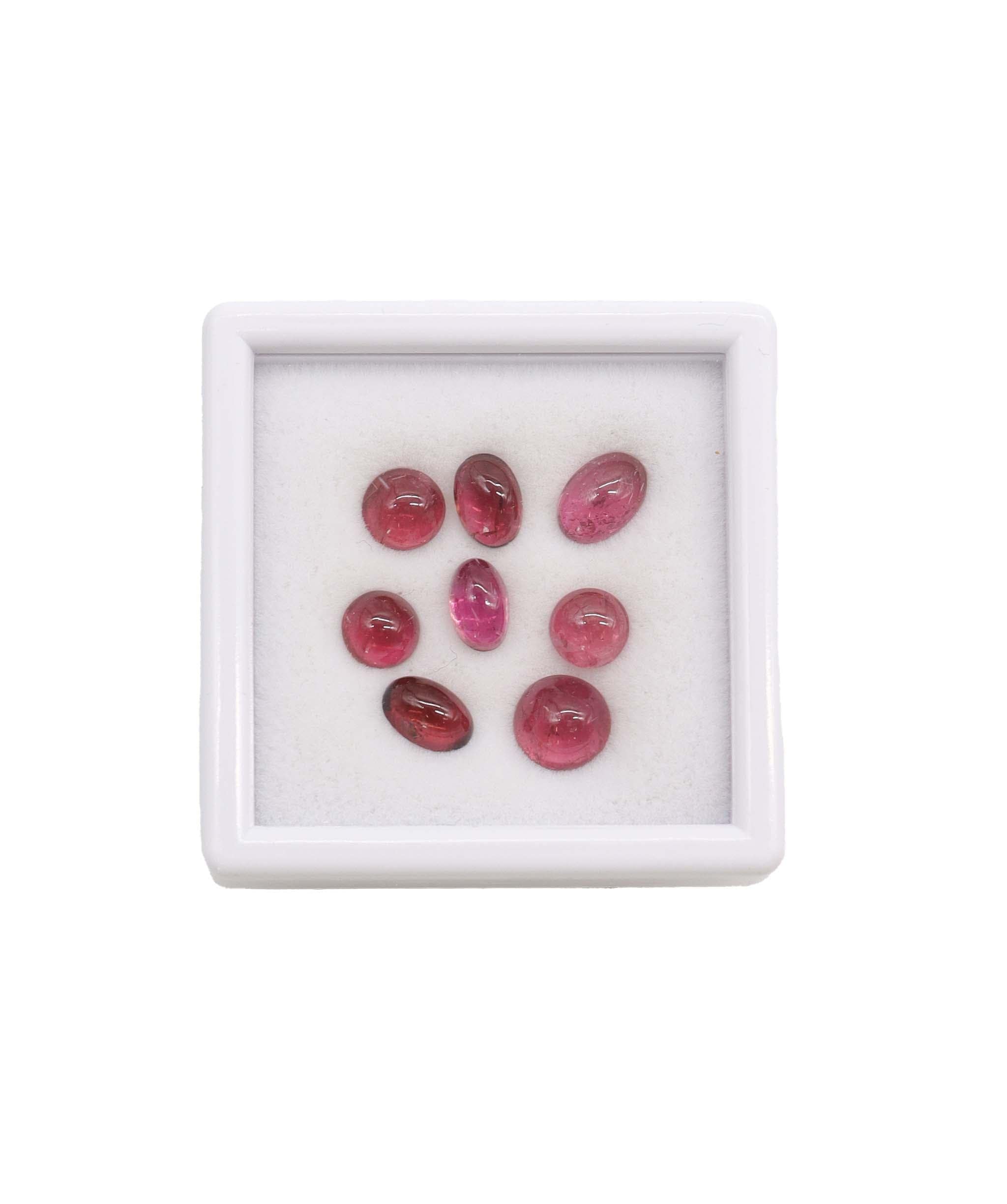Luxury Promise 7.52ct Cherry Melody Tourmaline Set 8pcs RDC0790