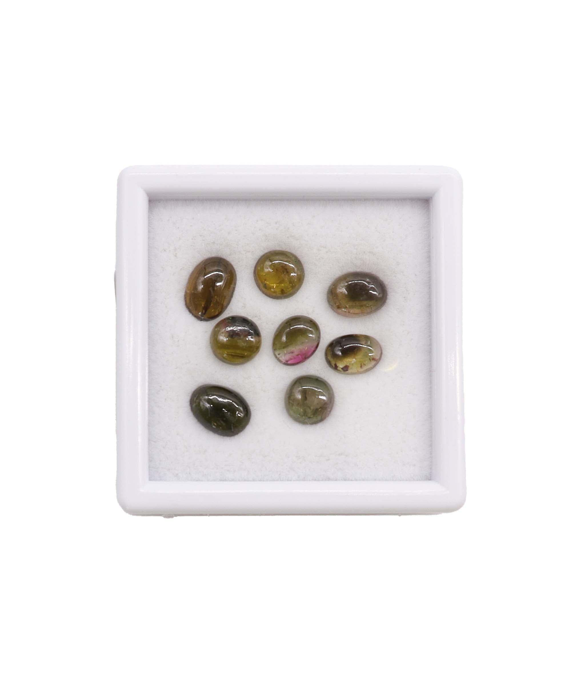 Luxury Promise 7.83ct Nature's True Colors Tourmaline Set 8pcs RDC0791
