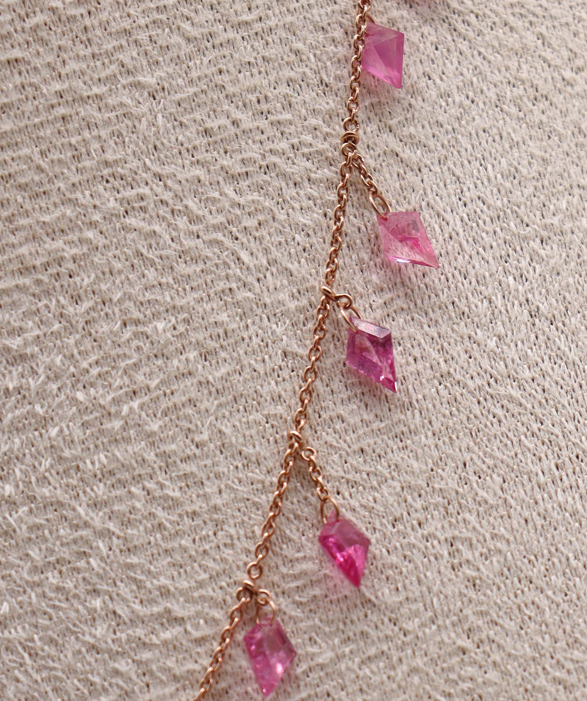 Luxury Promise 8.27CT SPINAL KITE Fullcut (NH)  NECKLACE C12398