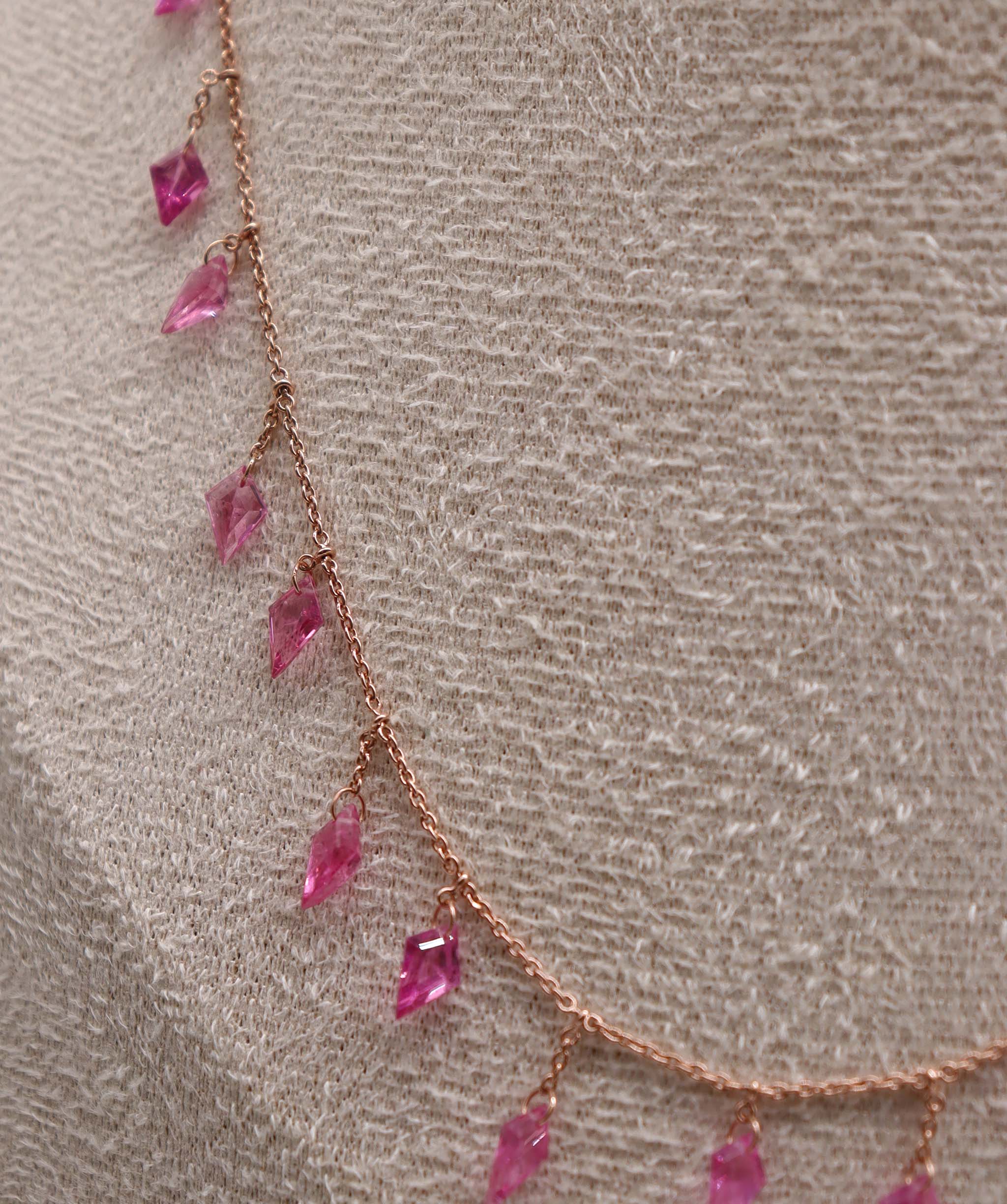 Luxury Promise 8.27CT SPINAL KITE Fullcut (NH)  NECKLACE C12398
