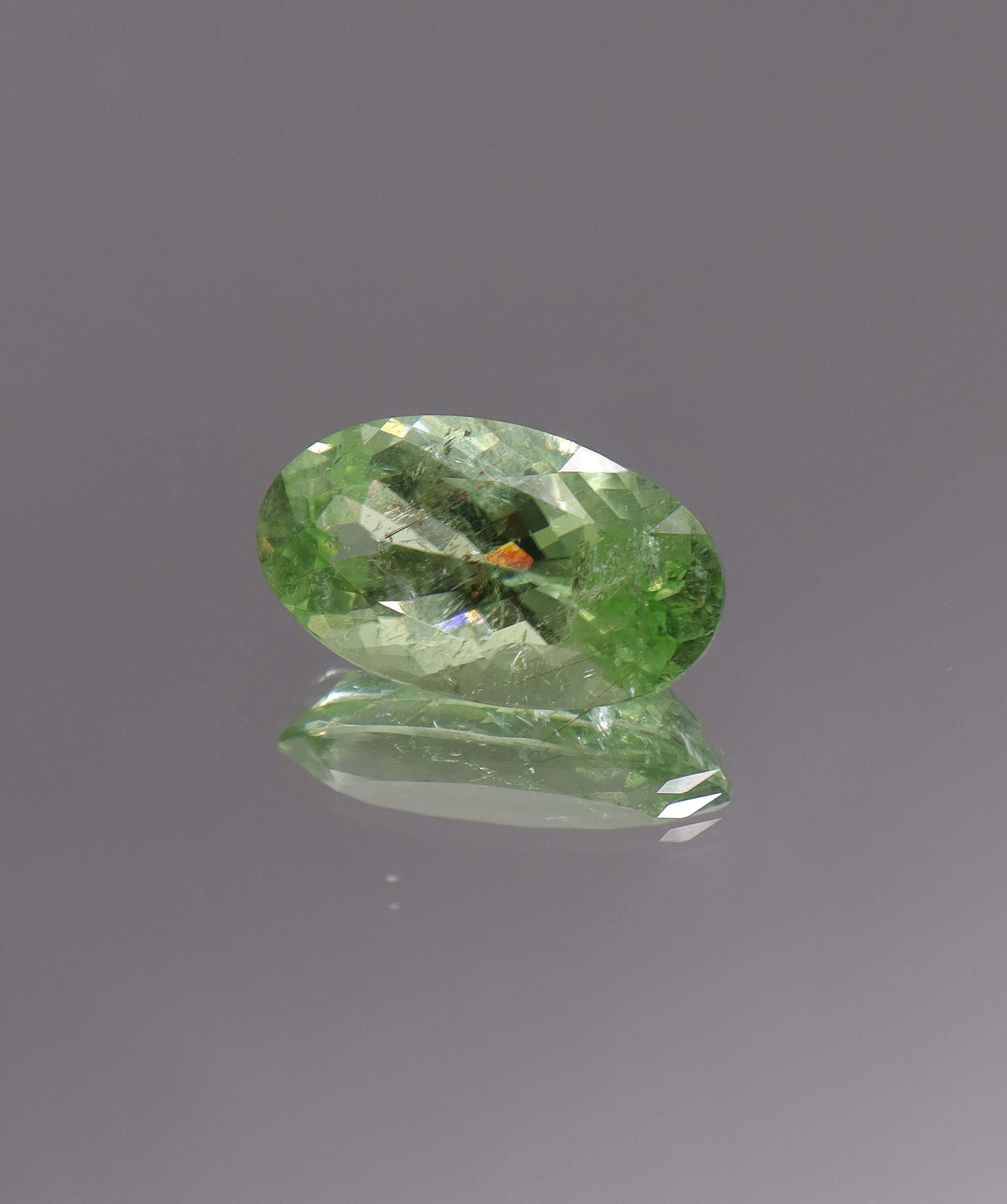Luxury Promise 9.00ct Neon Green Paraiba Oval DXBCS1305
