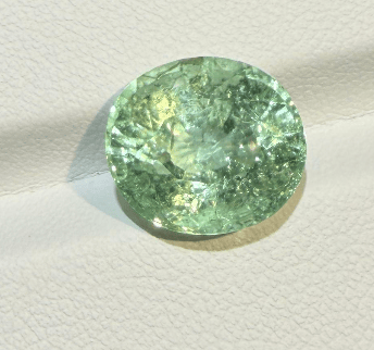 Luxury Promise 9.50ct Mint-green paraiba from Mozambique  DXBCS4147
