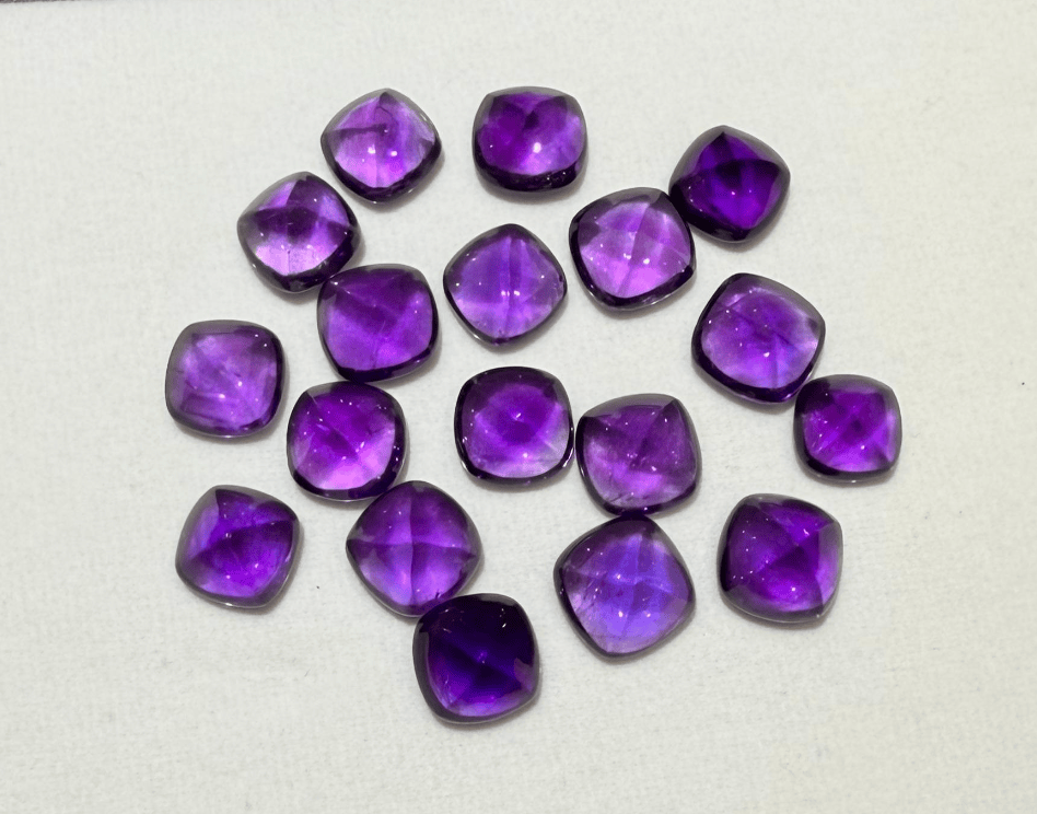 Luxury Promise Amethyst sugarloaf’s cab (price per 1 stone) DXBCS4138